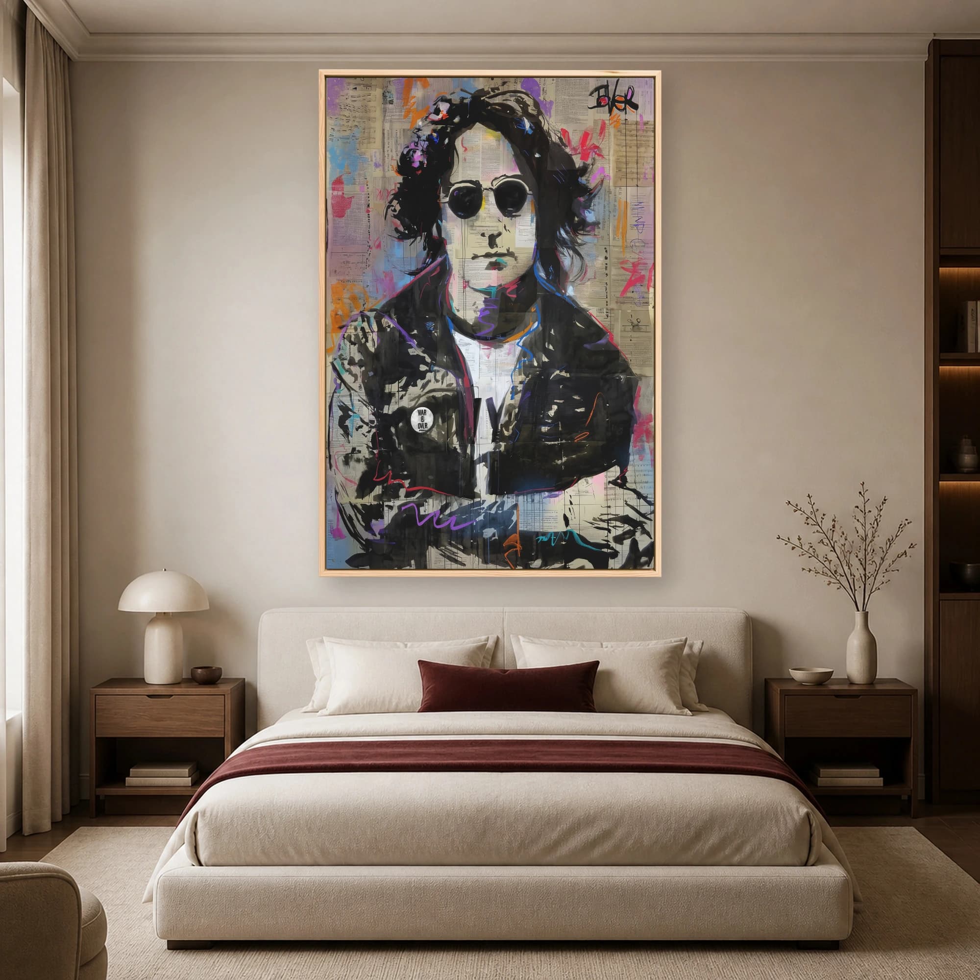 Bob Dylan Mixed Media Music Wall Art Canvas, view 4