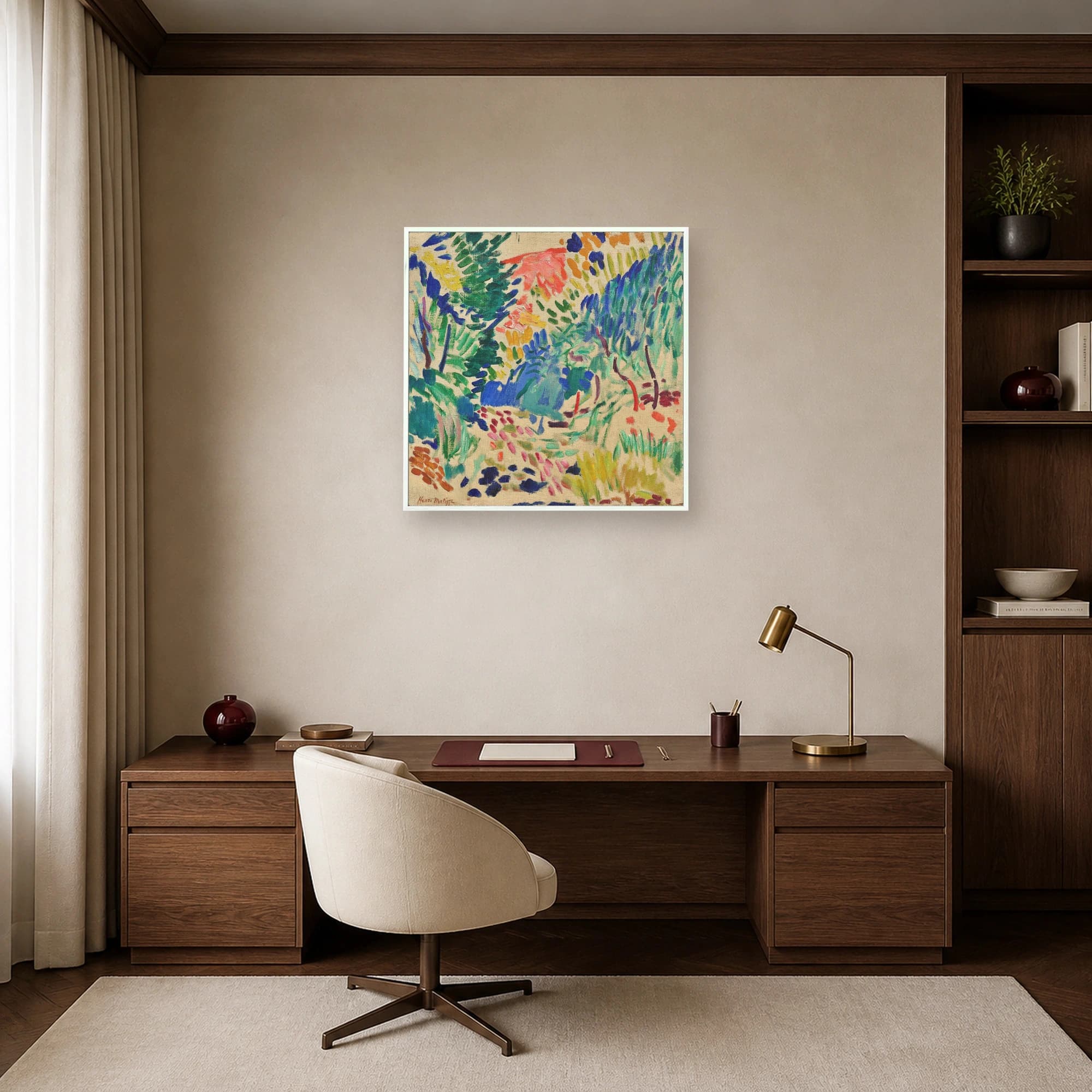 Henri Matisse Colorful Landscape Fine Art Print, view 7