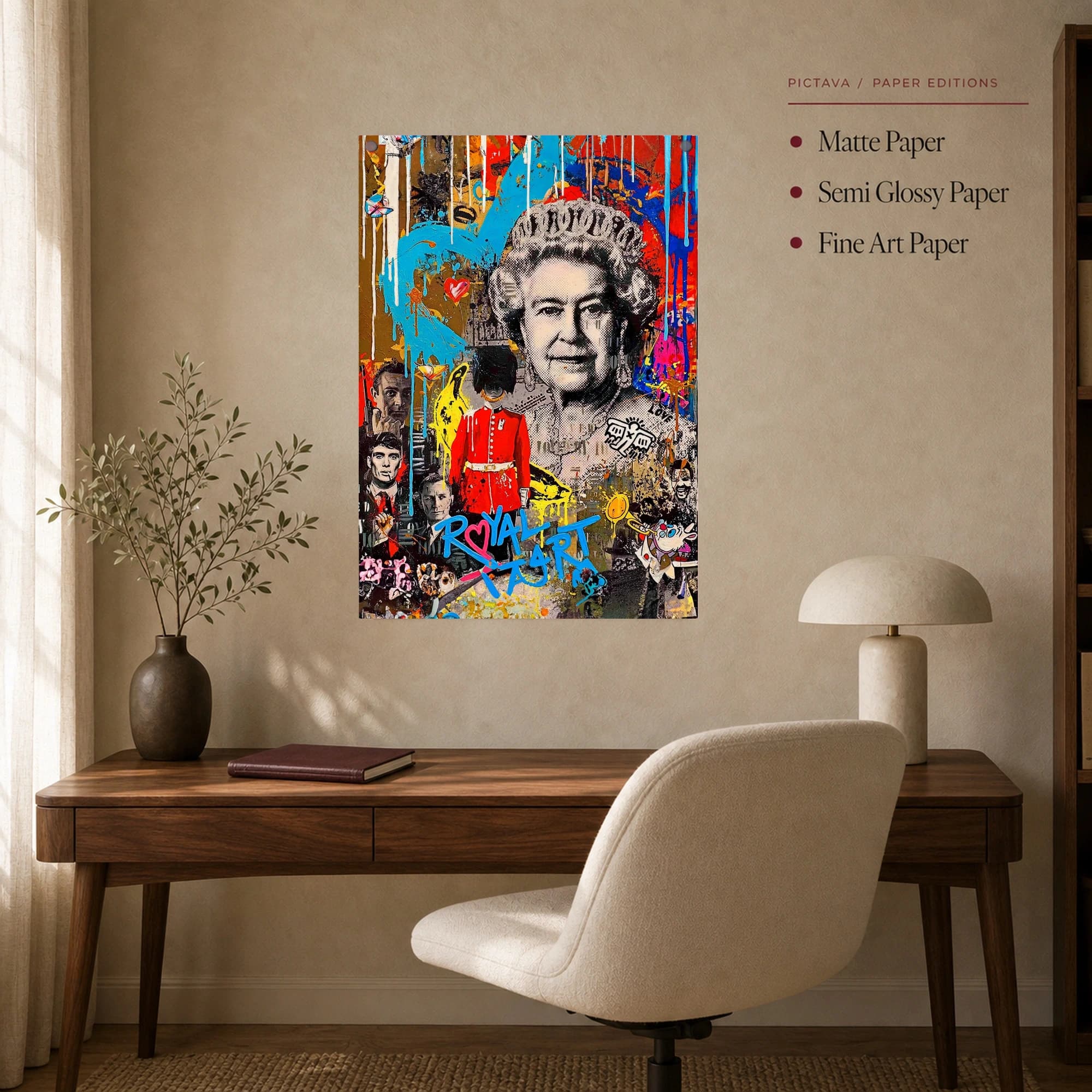 Royal Icons Urban Pop Art Canvas Print, view 6