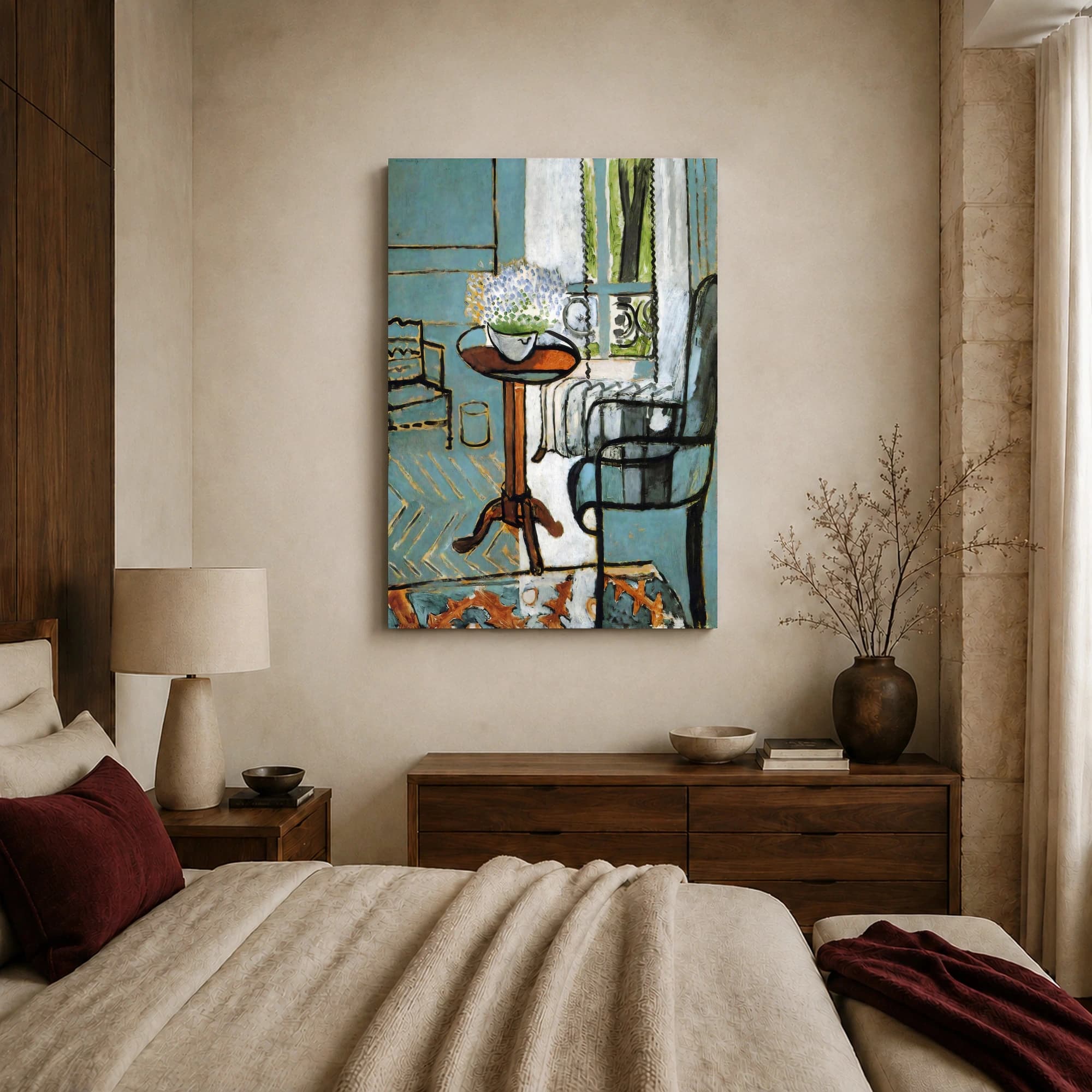 Blue Interior Still Life Fine Art Print, view 7