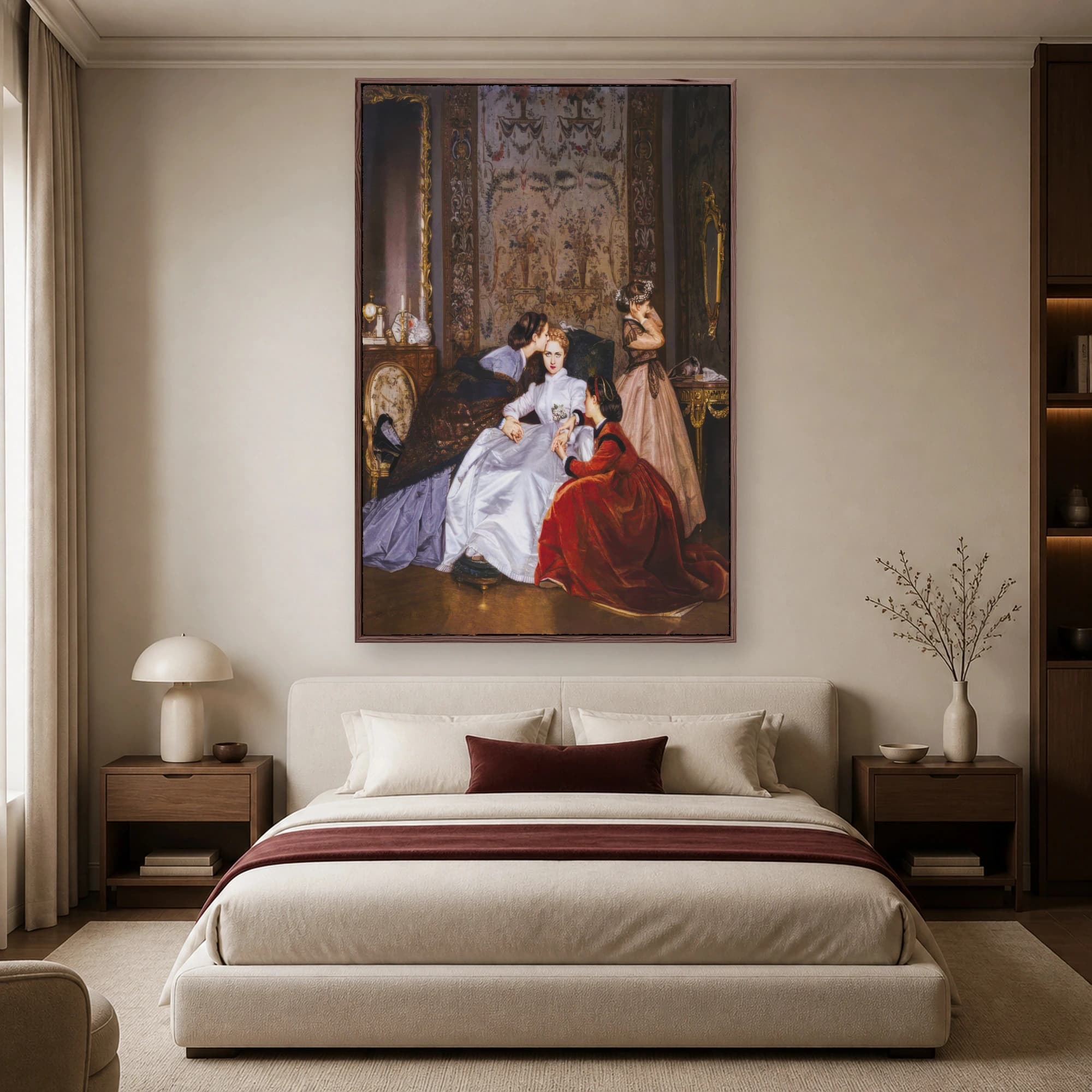 Victorian Academic Portrait Fine Art Print, view 7