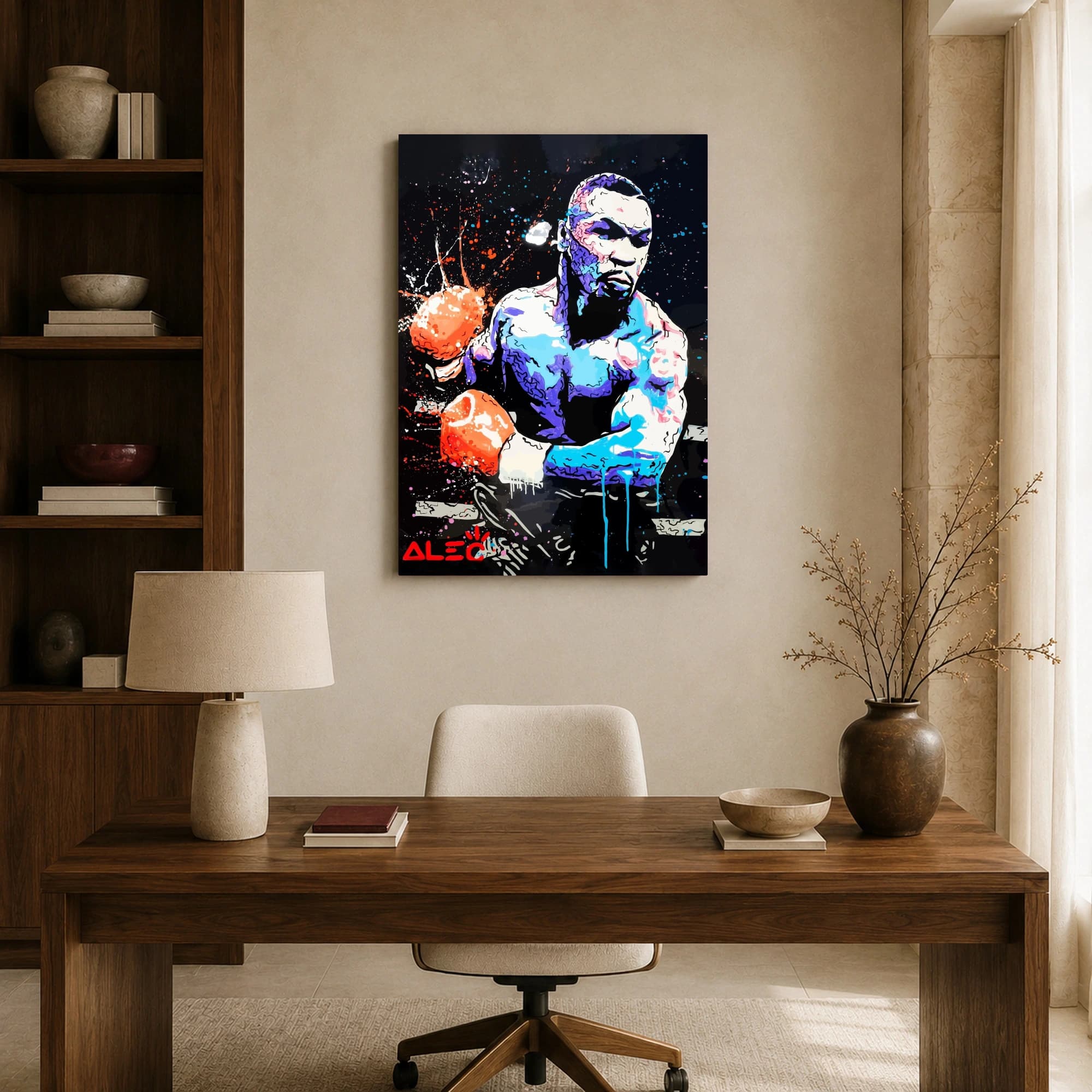 Mike Tyson Boxing Legend Pop Art Canvas, view 8