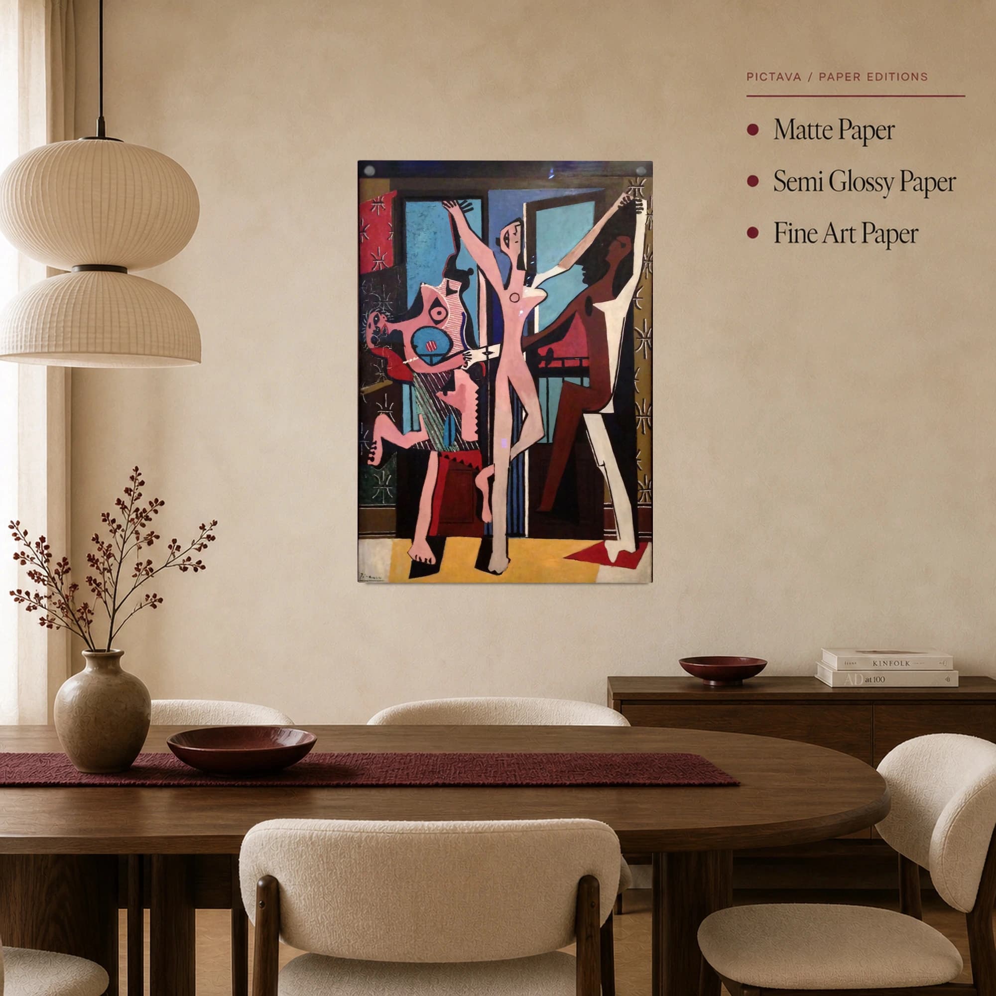 The Three Dancers Fine Art Print by Pablo Picasso, view 3