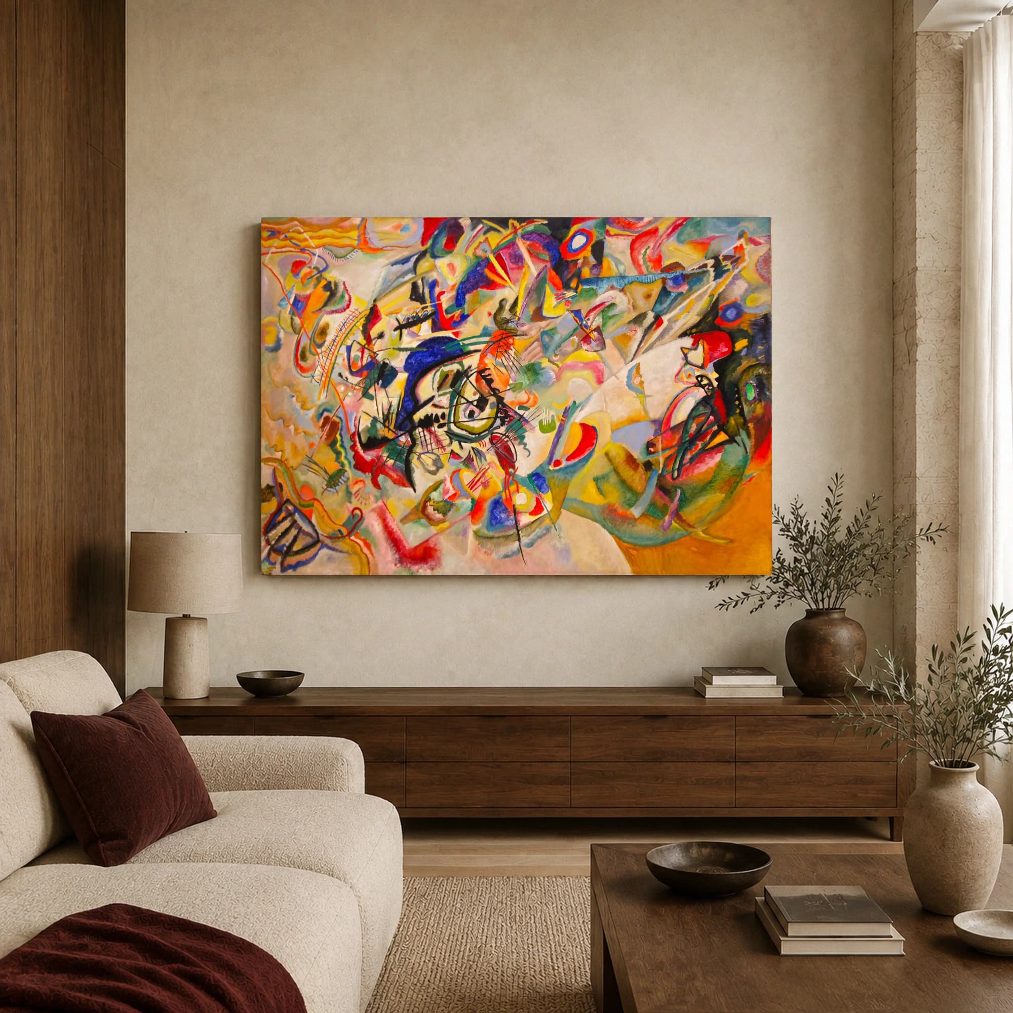 Composition VII Canvas Print by Wassily Kandinsky, view 3