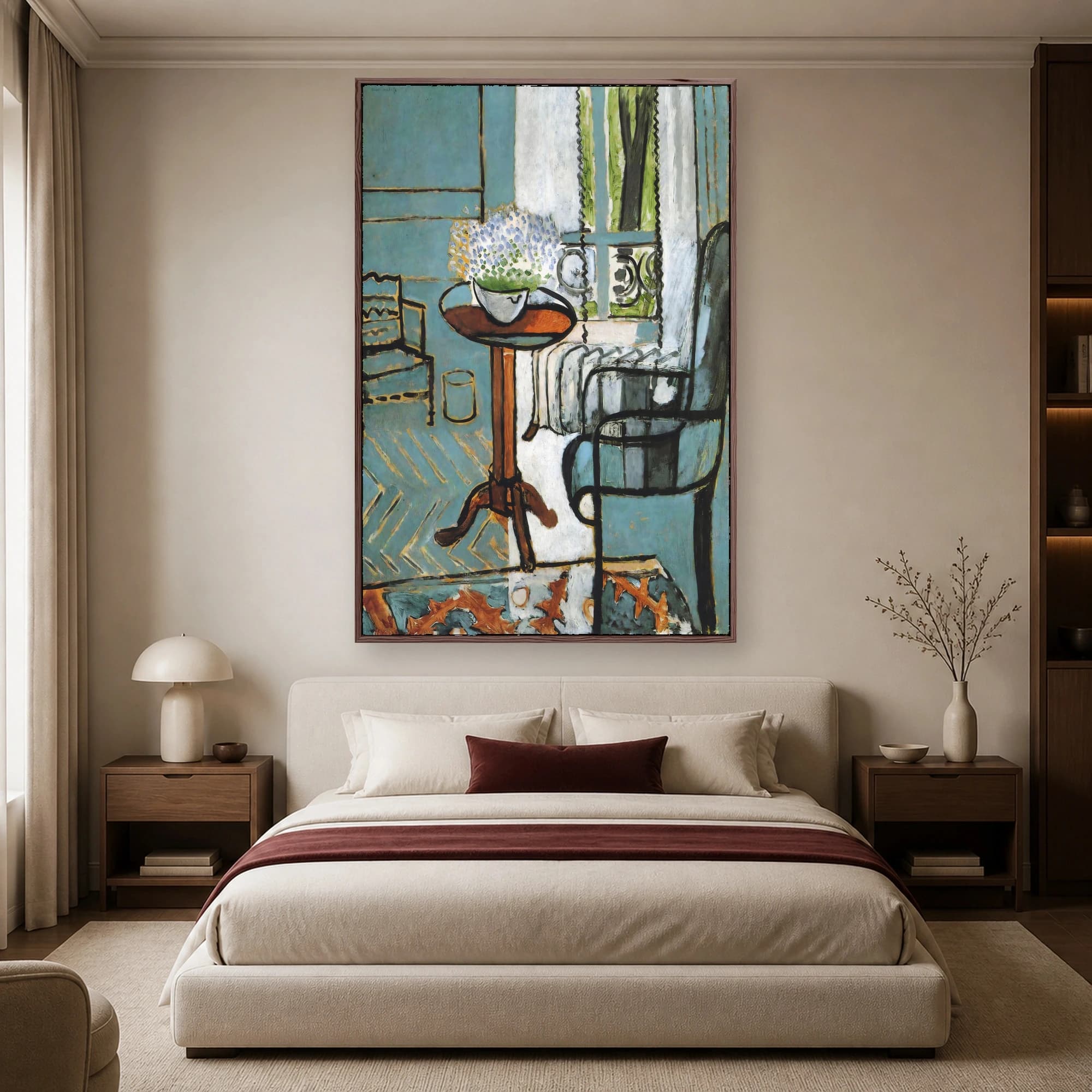 Blue Interior Still Life Fine Art Print, view 6