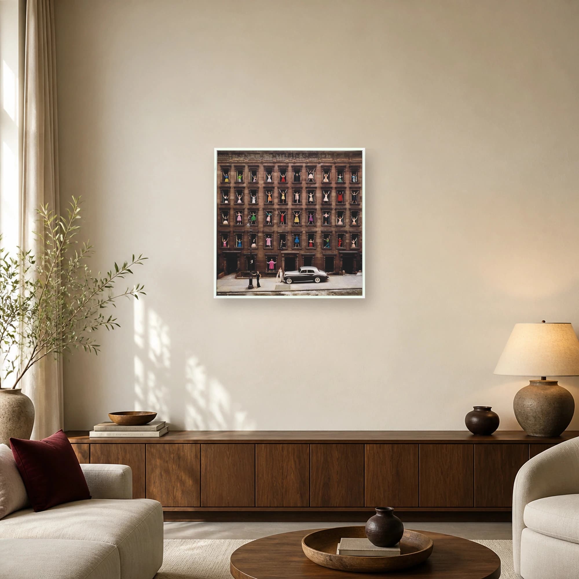 Girls in the Windows by Ormond Gigli Fine Art Print, view 5