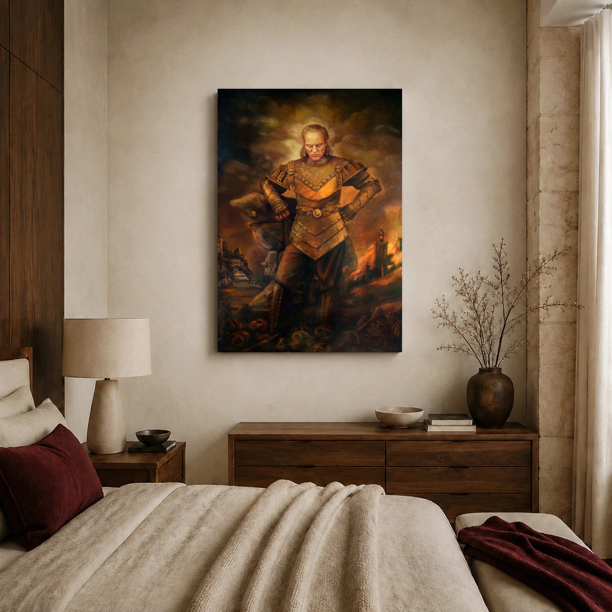 Vigo the Carpathian Movie Canvas Print | Dark Fantasy Wall Art, view 5