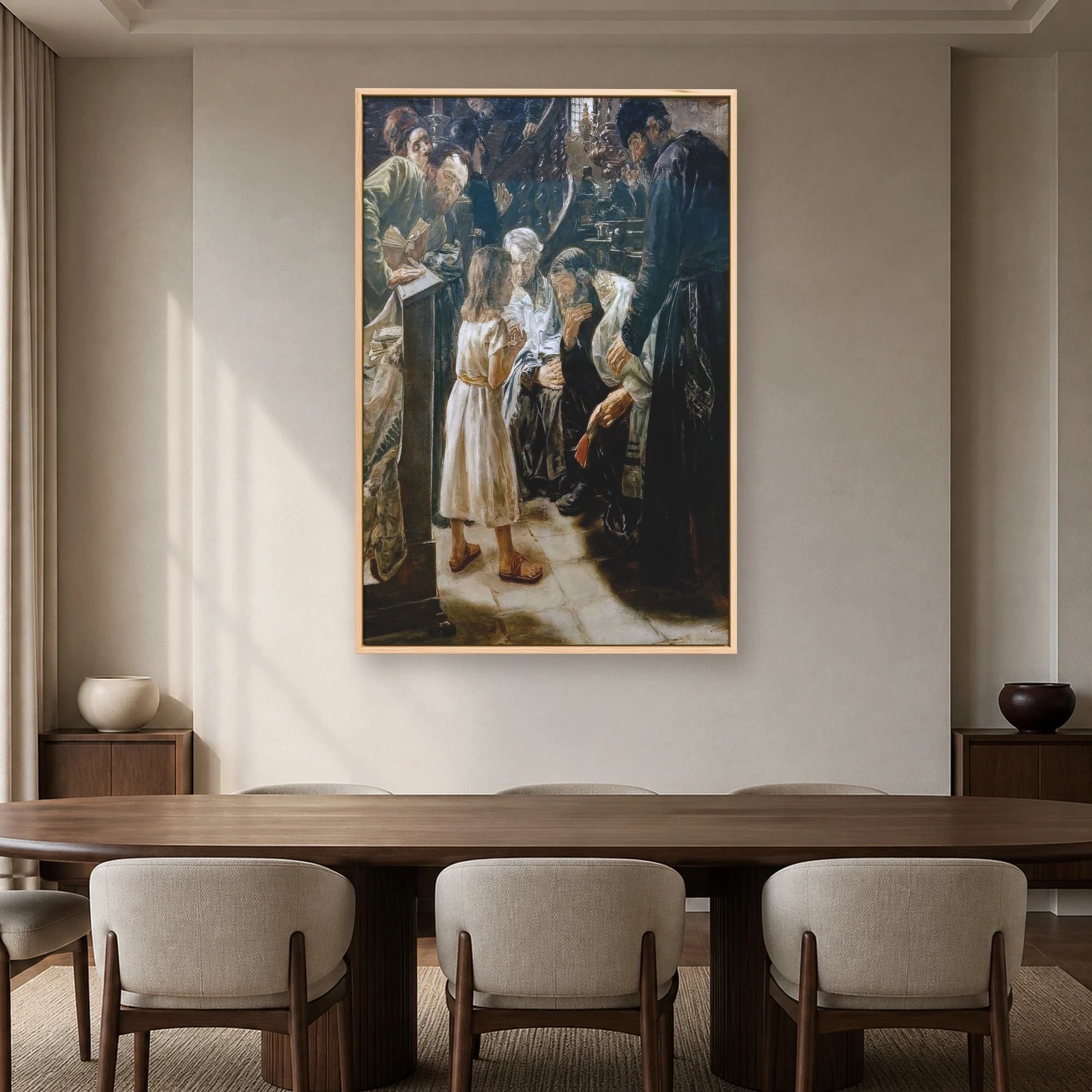 Christ Among the Doctors – Classic Fine Art Print, view 4