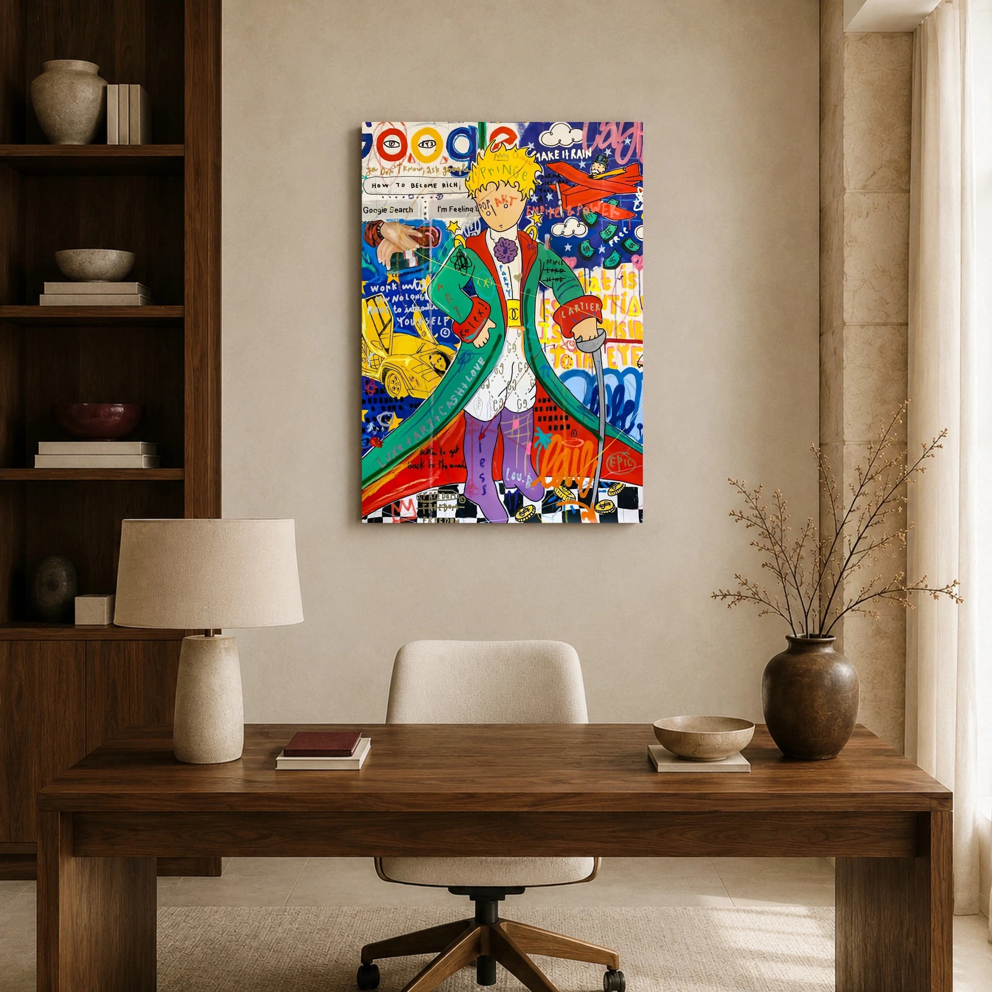 The Little Prince Pop Art Canvas Print, view 8