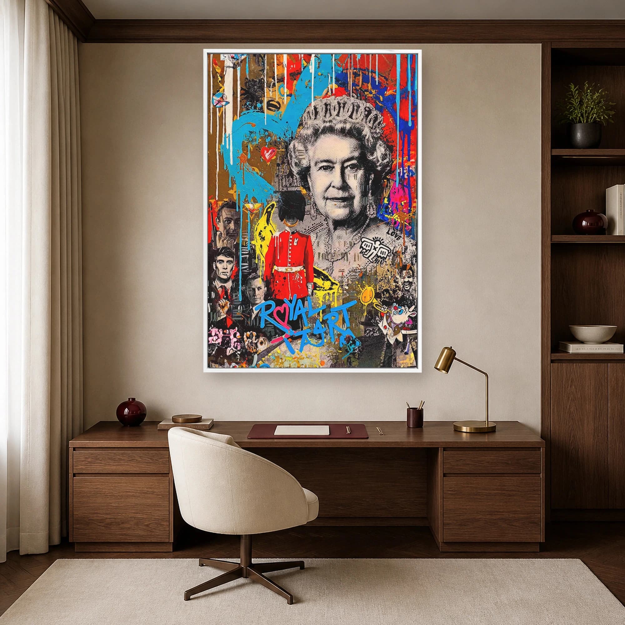 Royal Icons Urban Pop Art Canvas Print, view 7