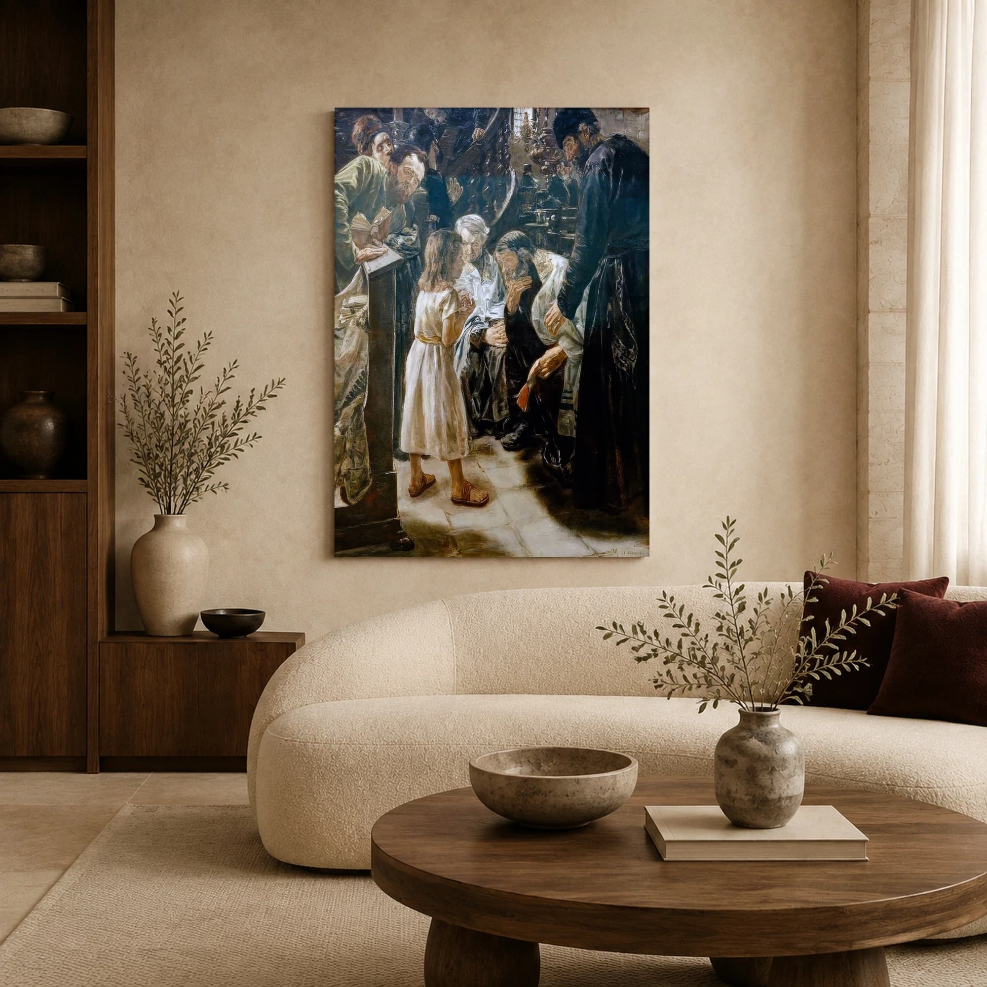 Christ Among the Doctors – Classic Fine Art Print, view 5