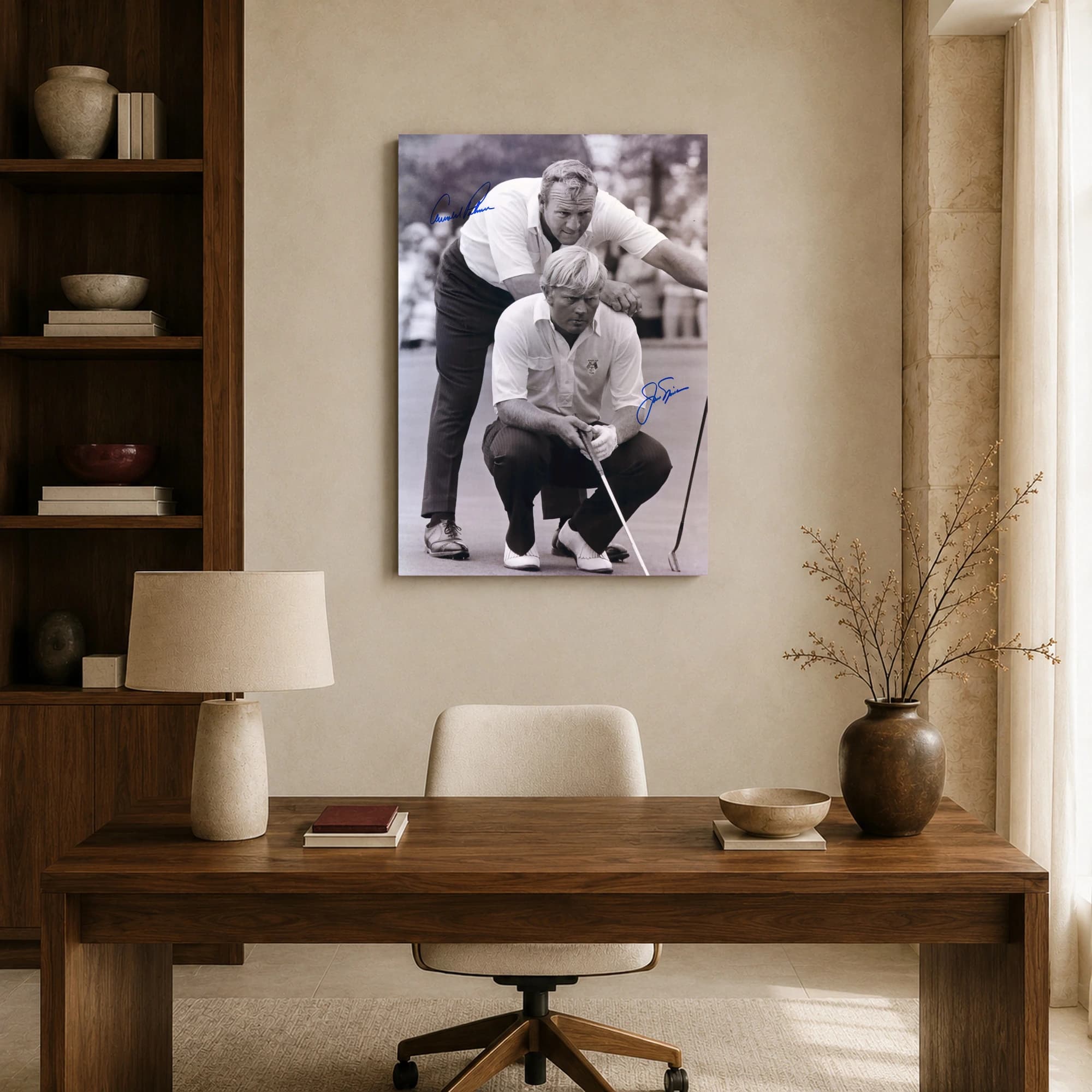 Arnold Palmer and Jack Nicklaus Golf Legends Print, view 8