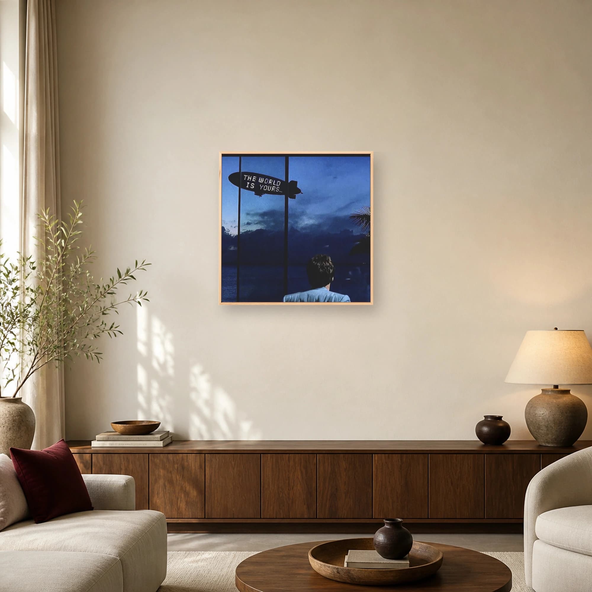 The World Is Yours Cinematic Blimp Wall Art, view 4