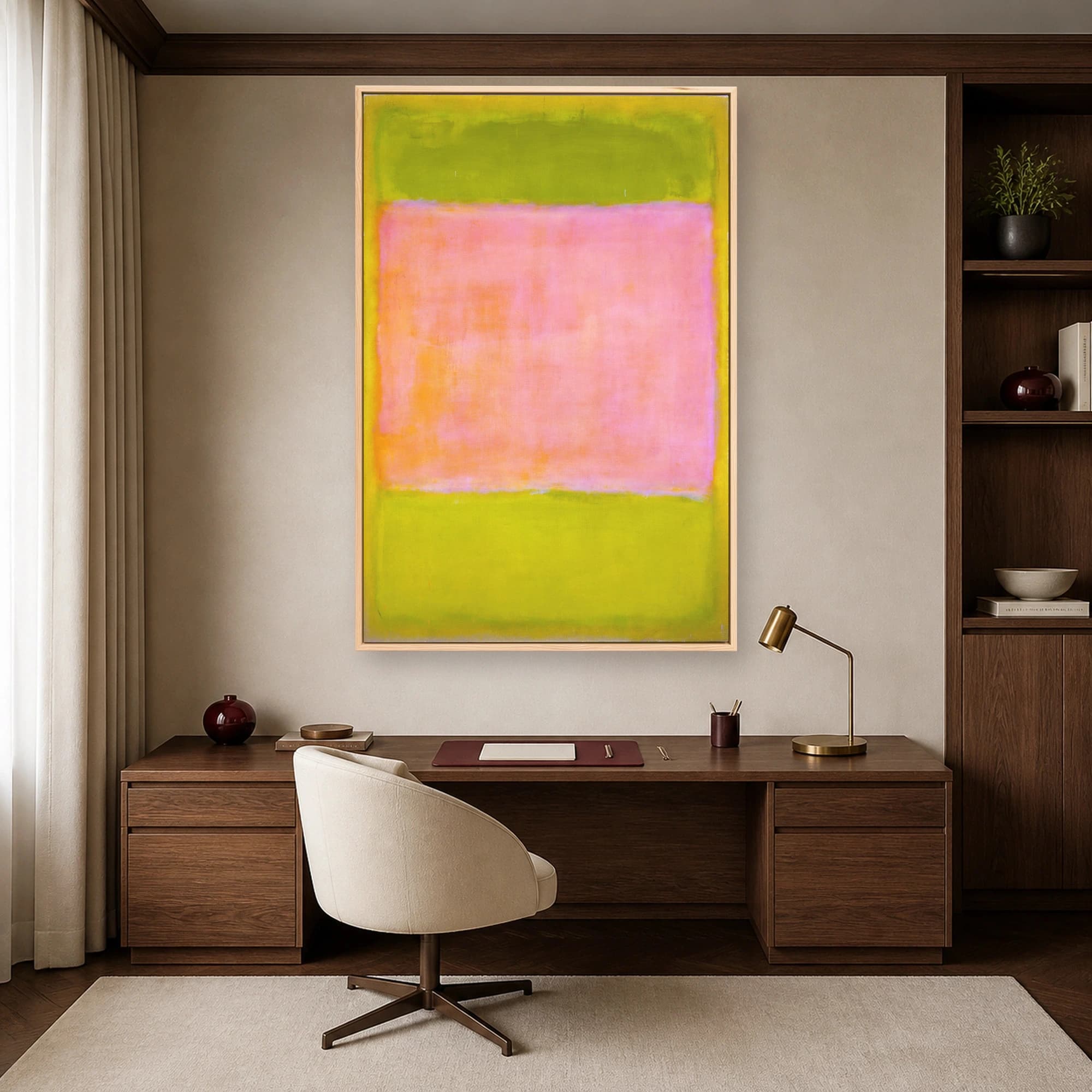 Mark Rothko Color Field Abstract Canvas Print, view 5