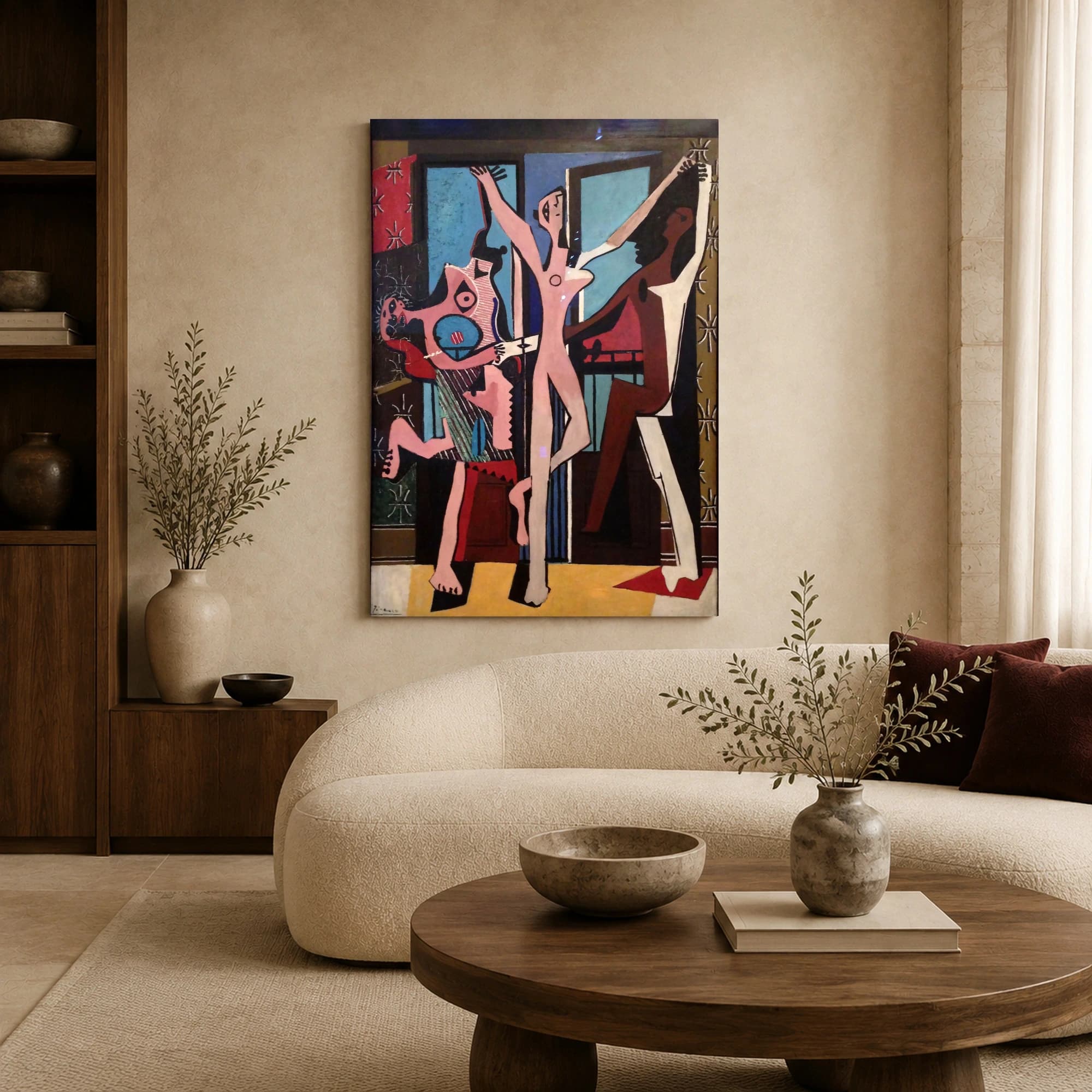 The Three Dancers Fine Art Print by Pablo Picasso, view 6
