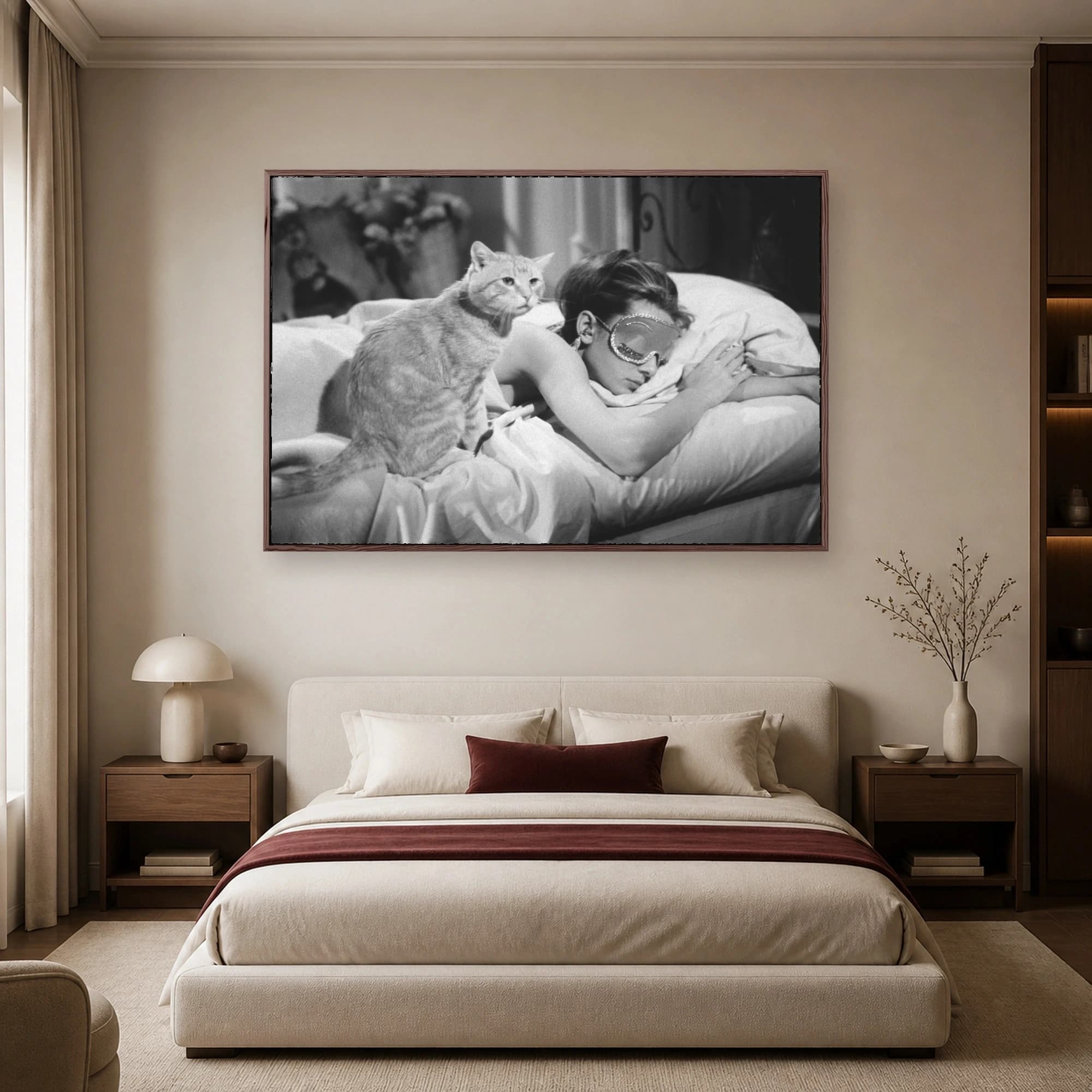 Audrey Hepburn Vintage Movie Wall Art Print, view 6
