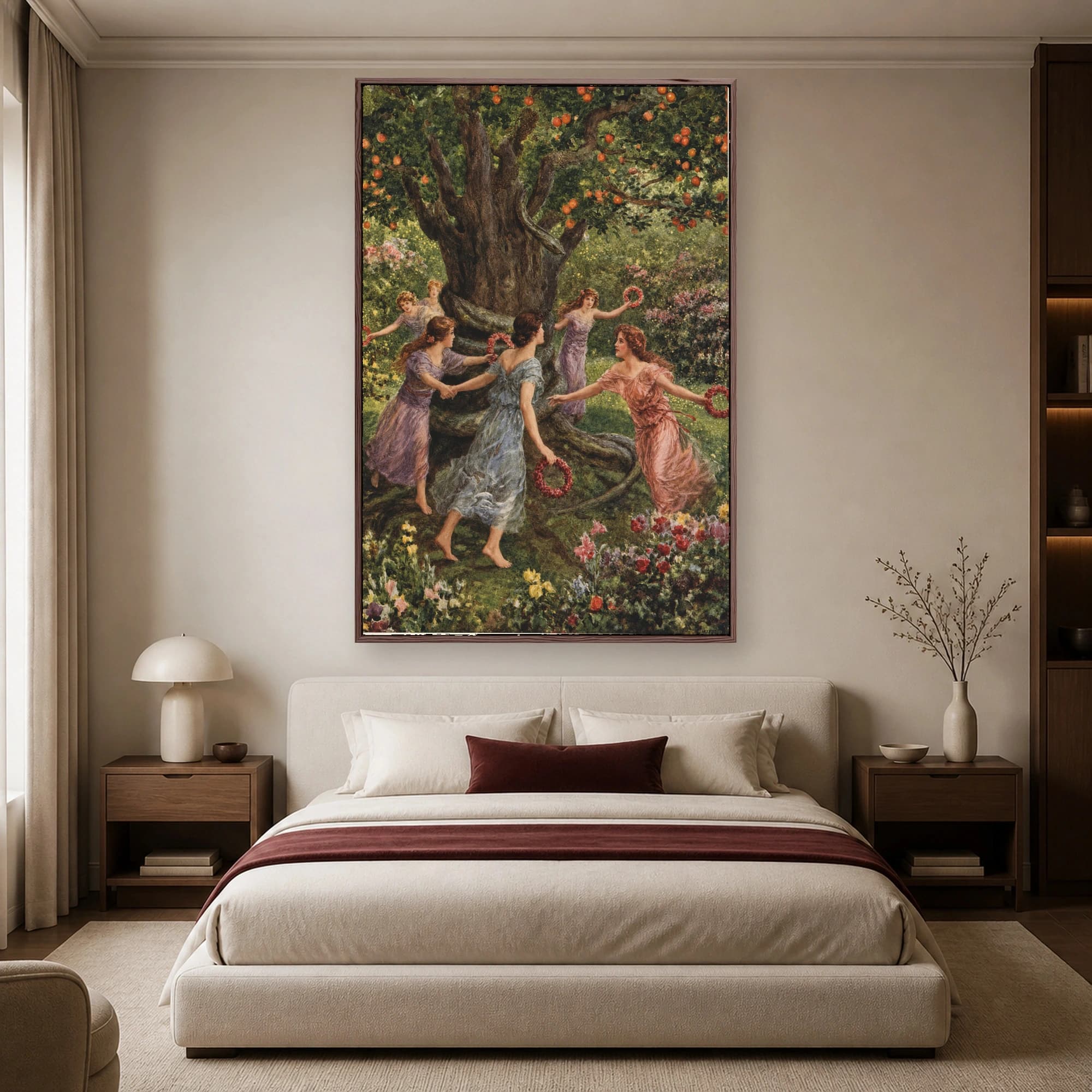 H.J. Ford The Hesperides Ring Dance Mythological Fine Art Print, view 4