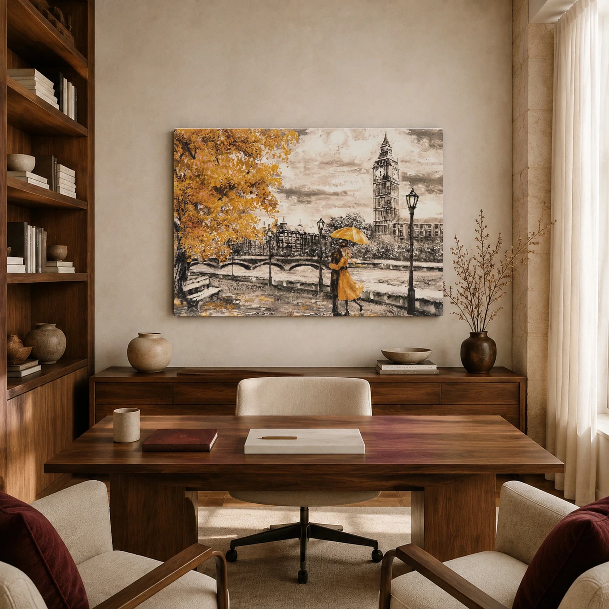Autumn Romance in London Wall Art, view 7