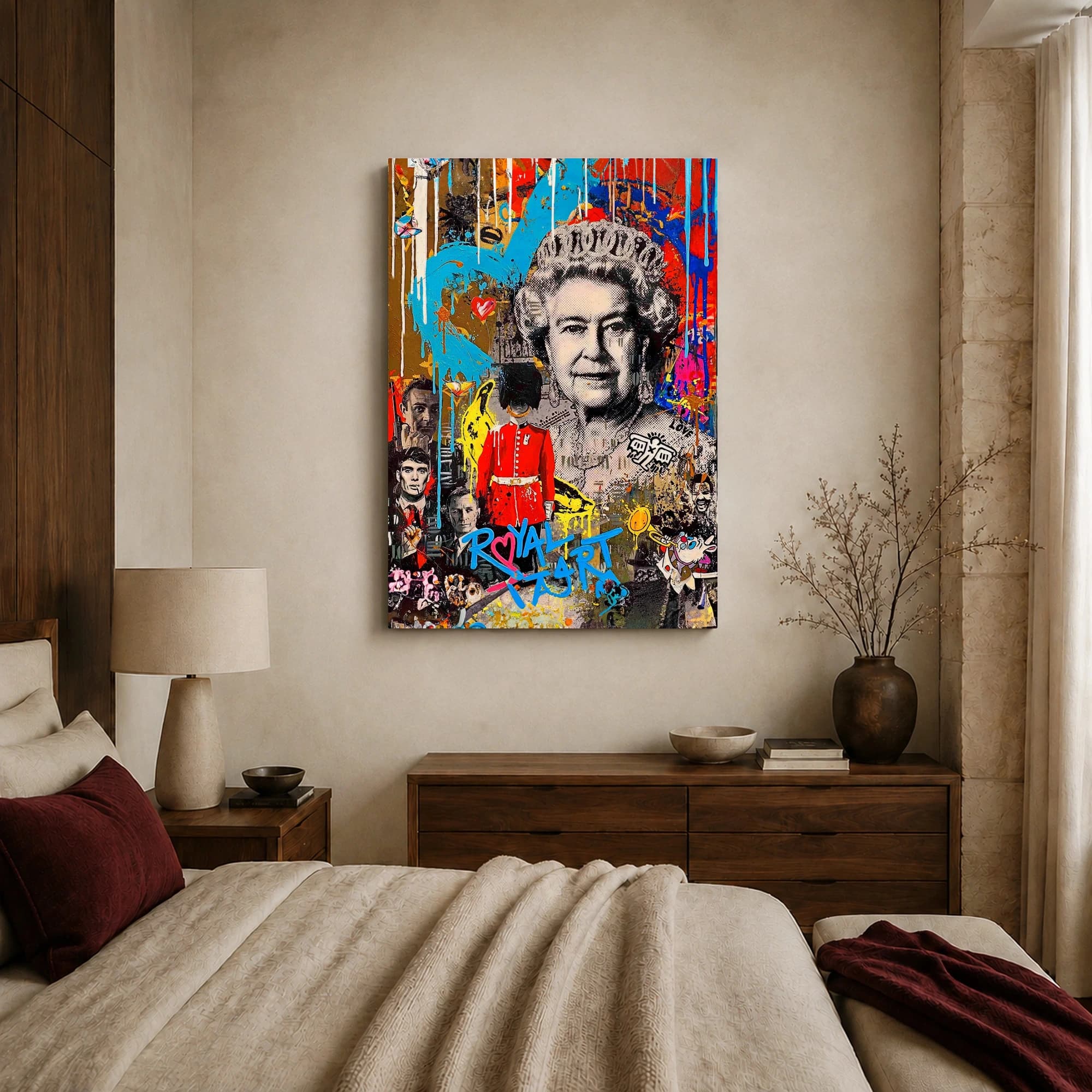 Royal Icons Urban Pop Art Canvas Print, view 4