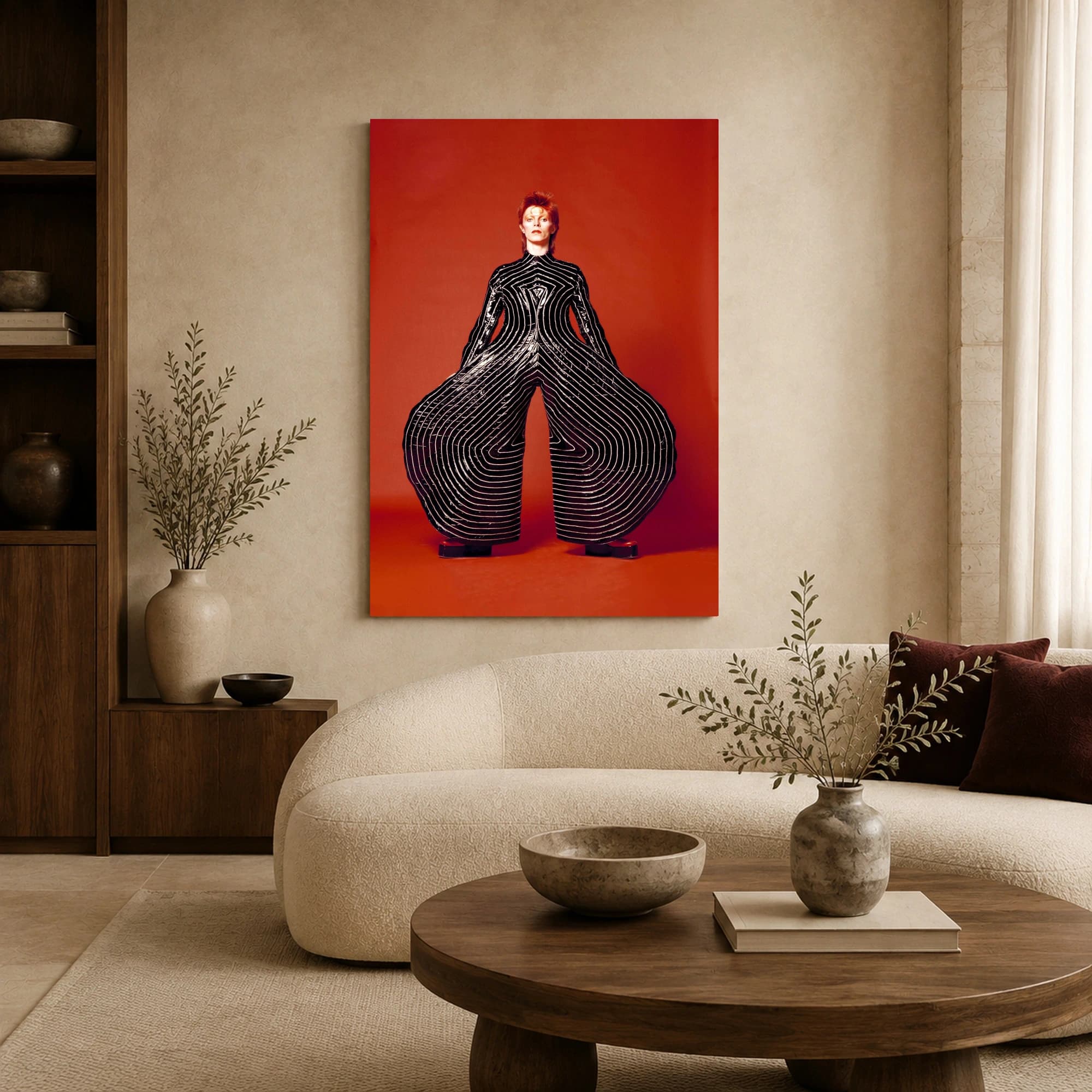 David Bowie Kansai Yamamoto Suit Wall Art Print, view 4