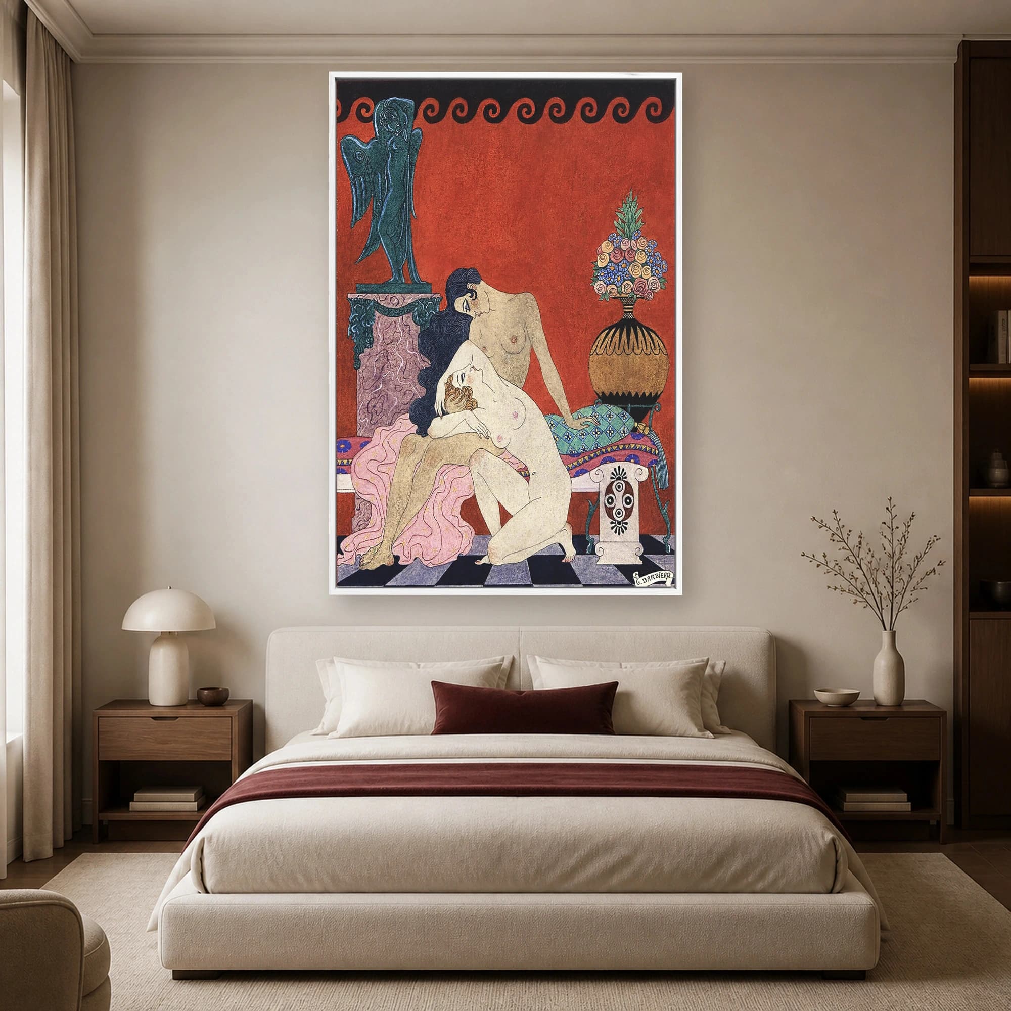 Chant de Bilitis Vintage Art Deco Fine Art Print, view 5