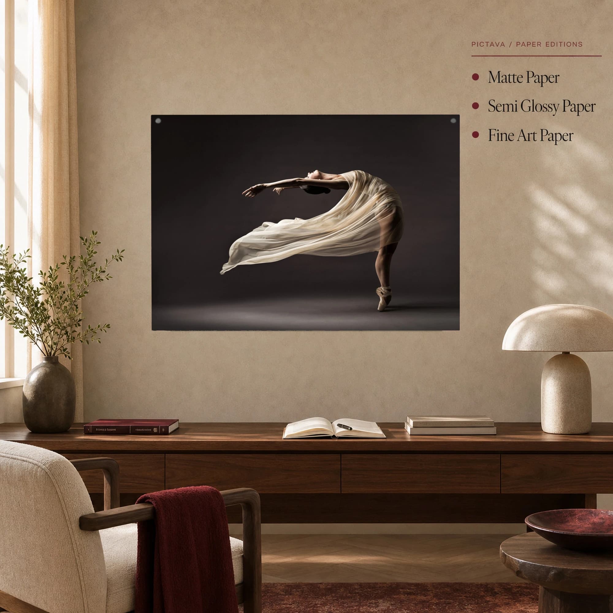 Ethereal Ballerina Fine Art Print, view 4