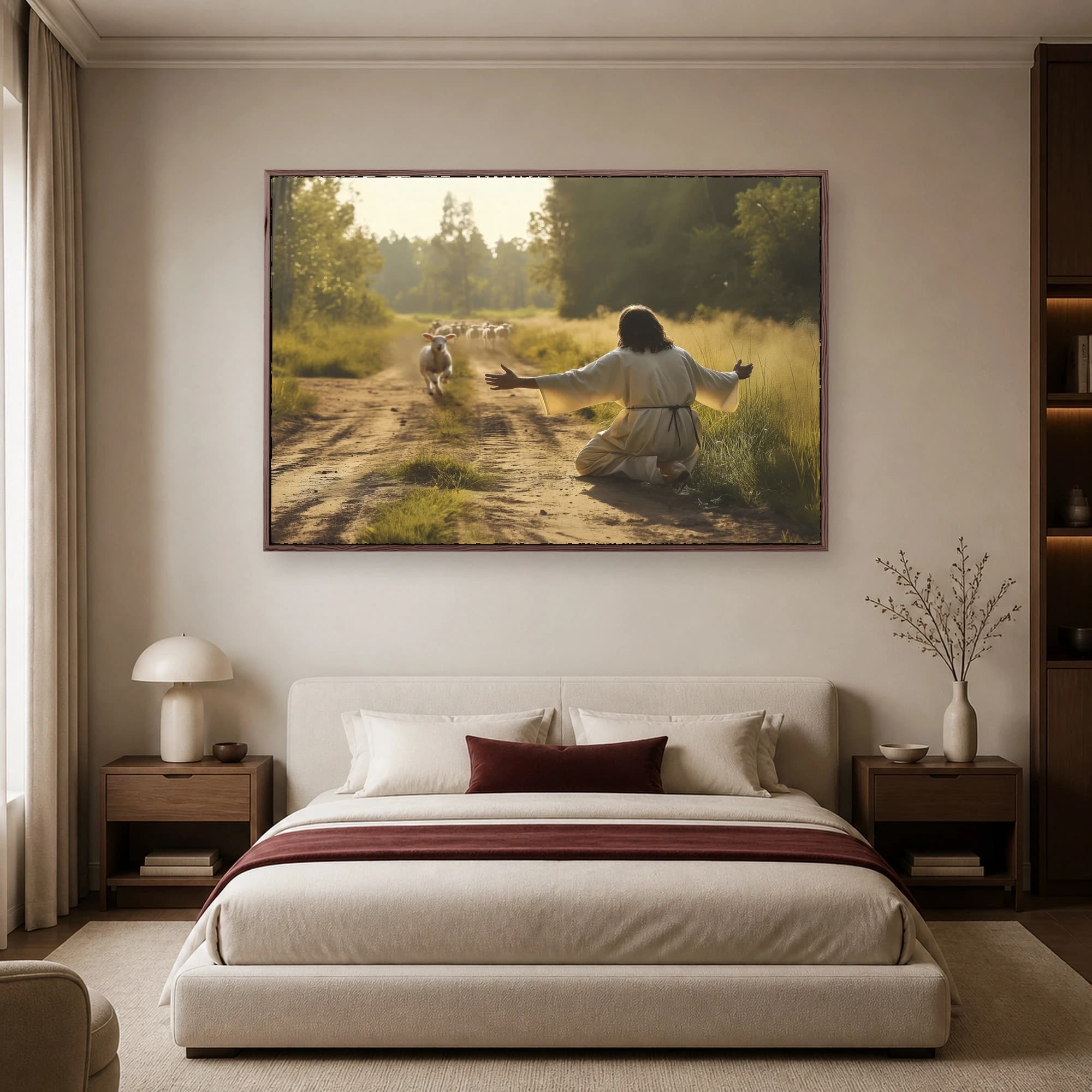 The Joyful Return Spiritual Canvas Print, view 5