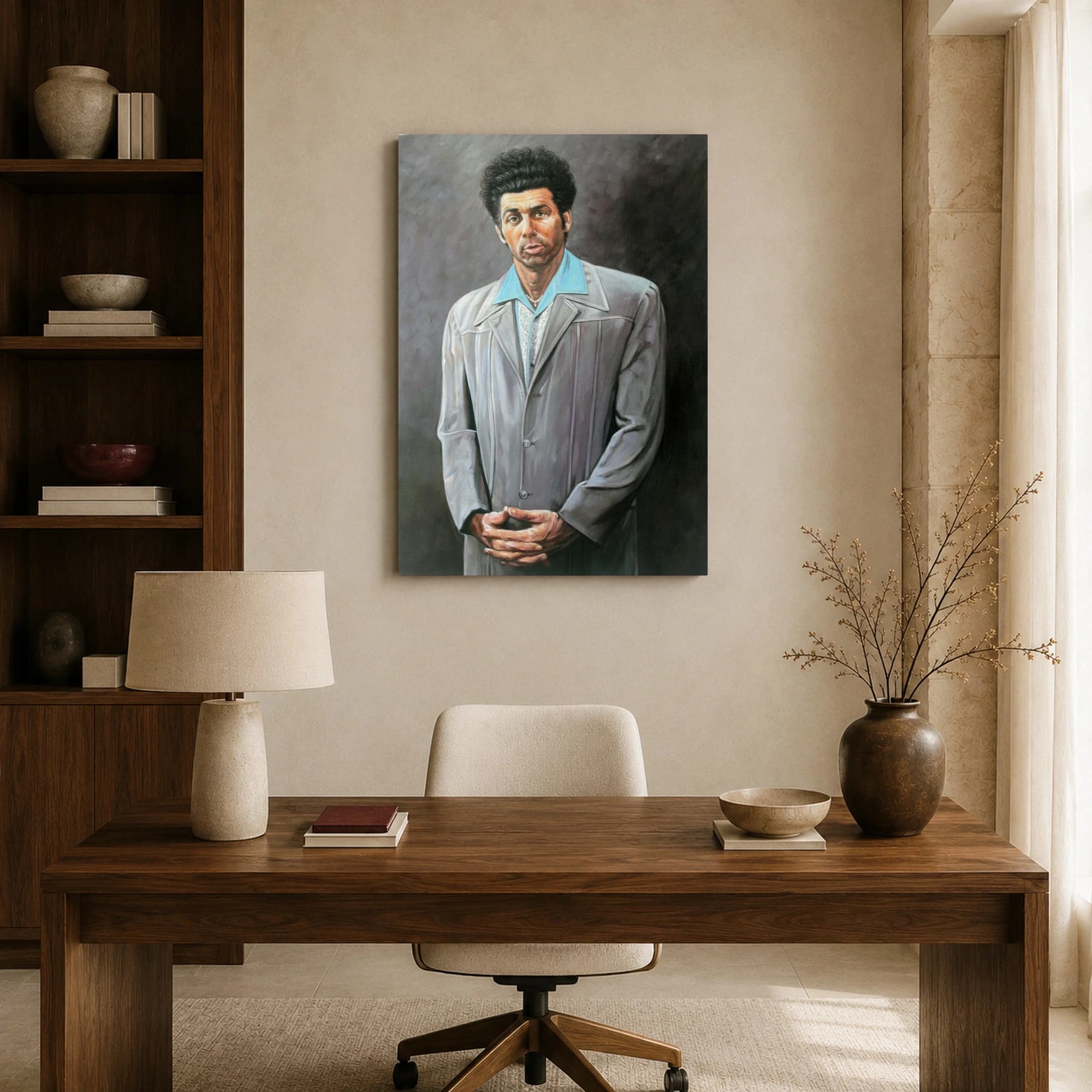The Kramer Seinfeld Portrait Canvas Print, view 8