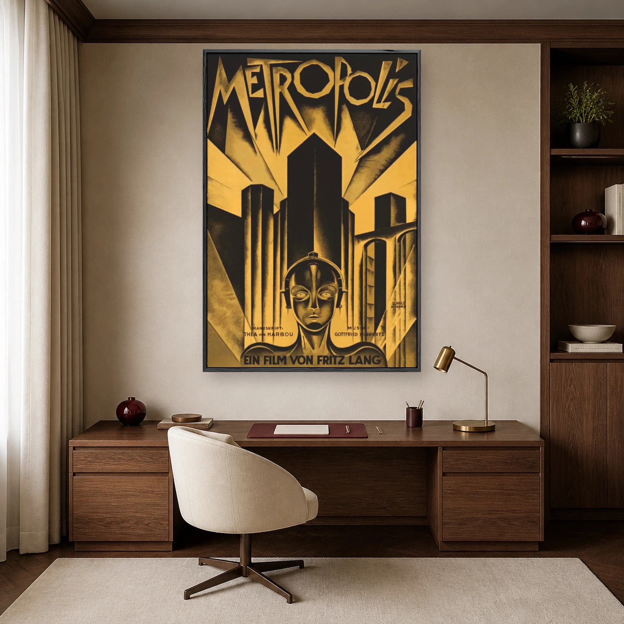 Metropolis 1927 Movie Poster Wall Art, view 6
