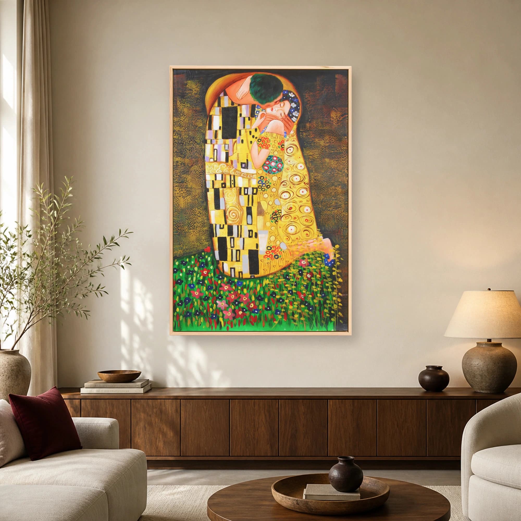The Golden Embrace Fine Art Print, view 2