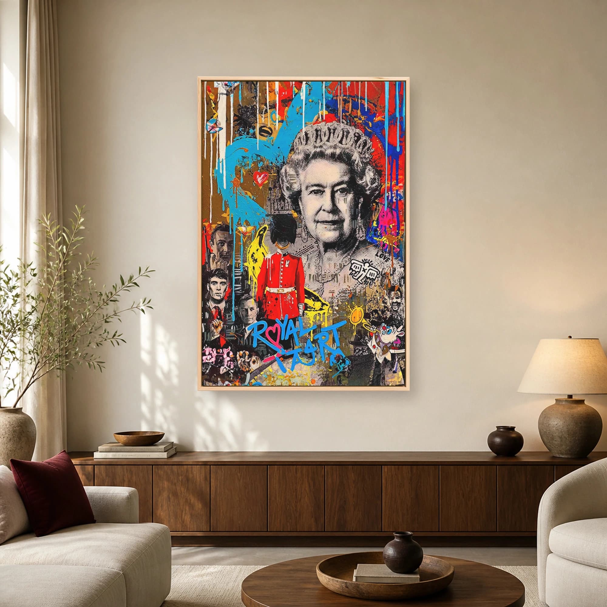 Royal Icons Urban Pop Art Canvas Print, view 3