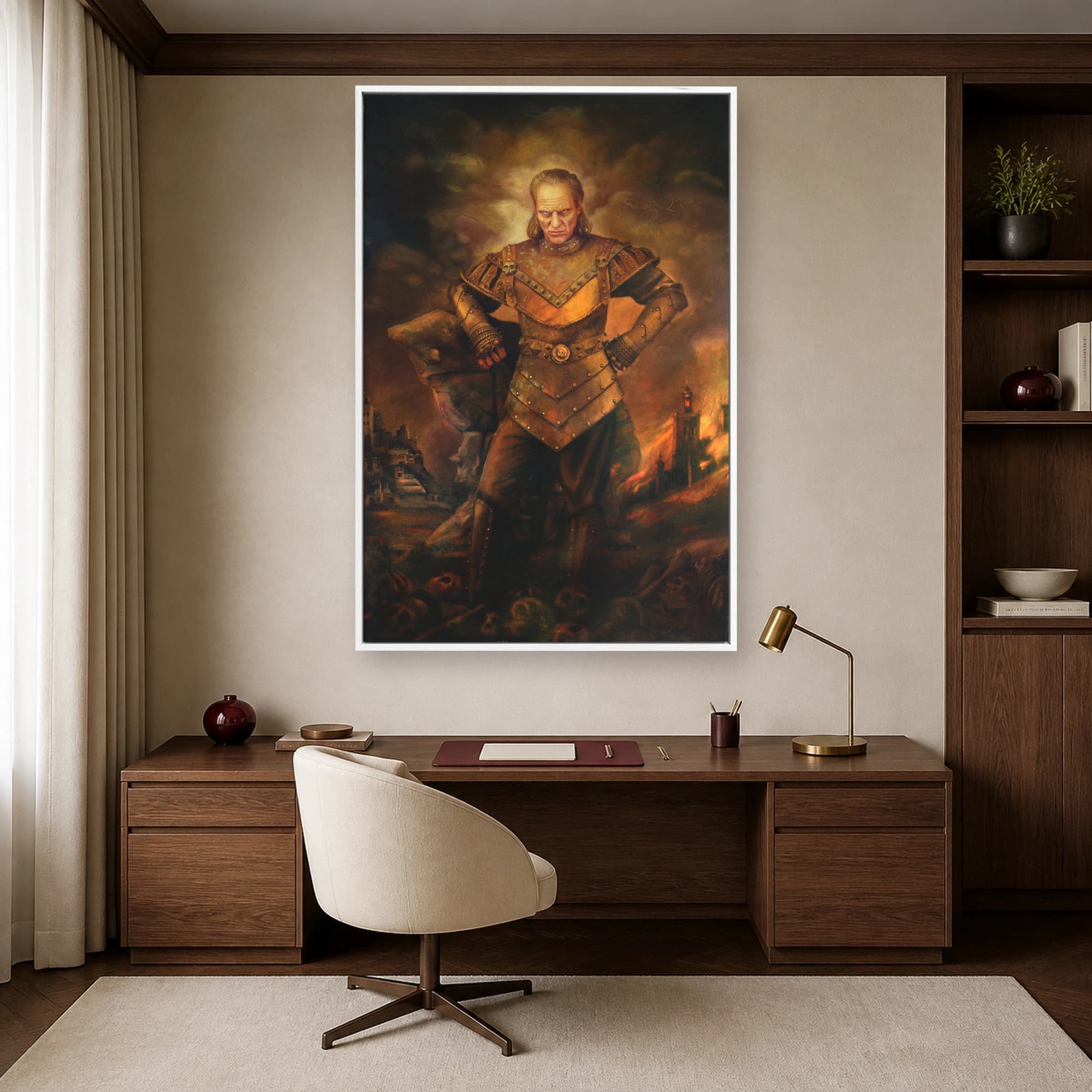 Vigo the Carpathian Movie Canvas Print | Dark Fantasy Wall Art, view 4