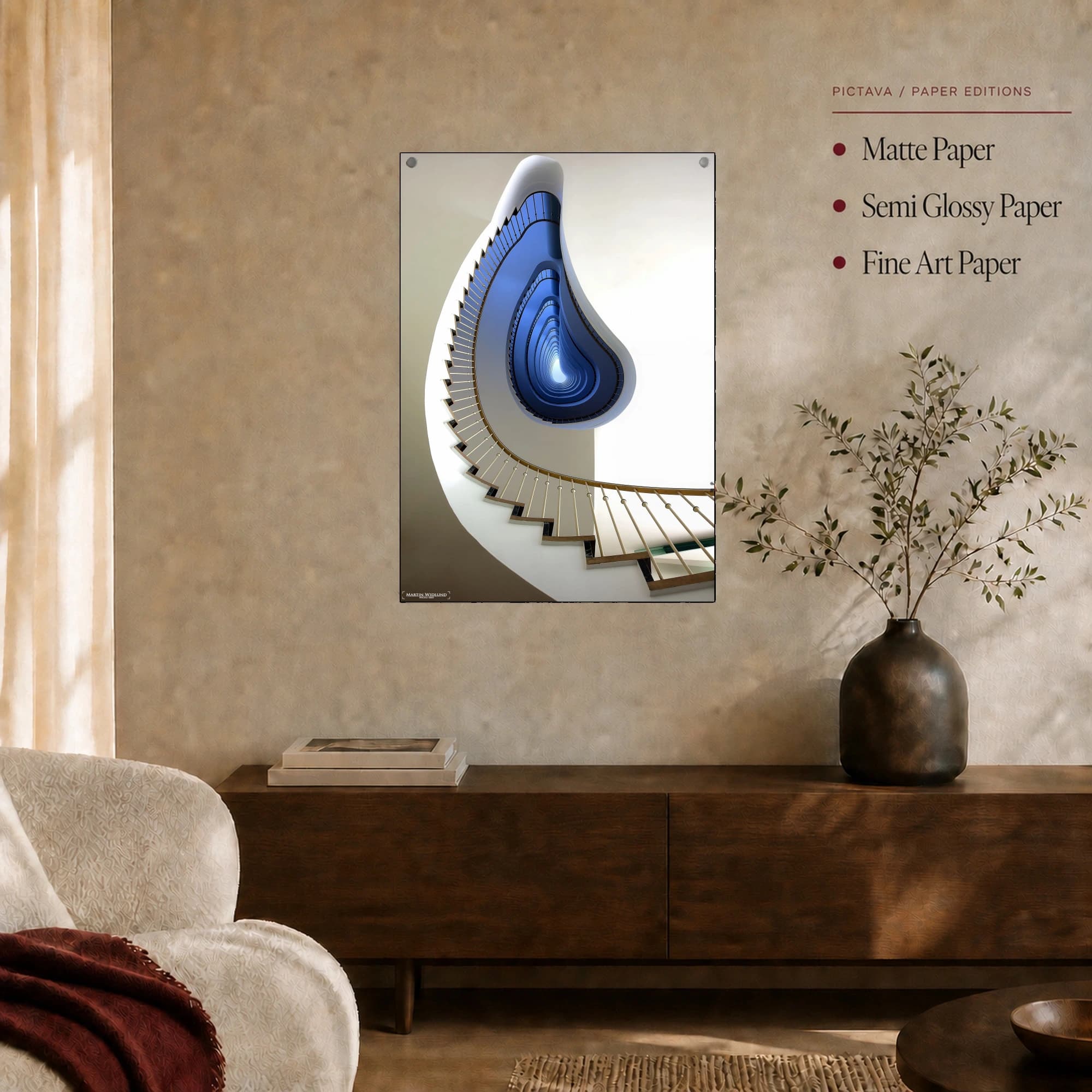 Infinite Staircase Architectural Wall Art, view 6