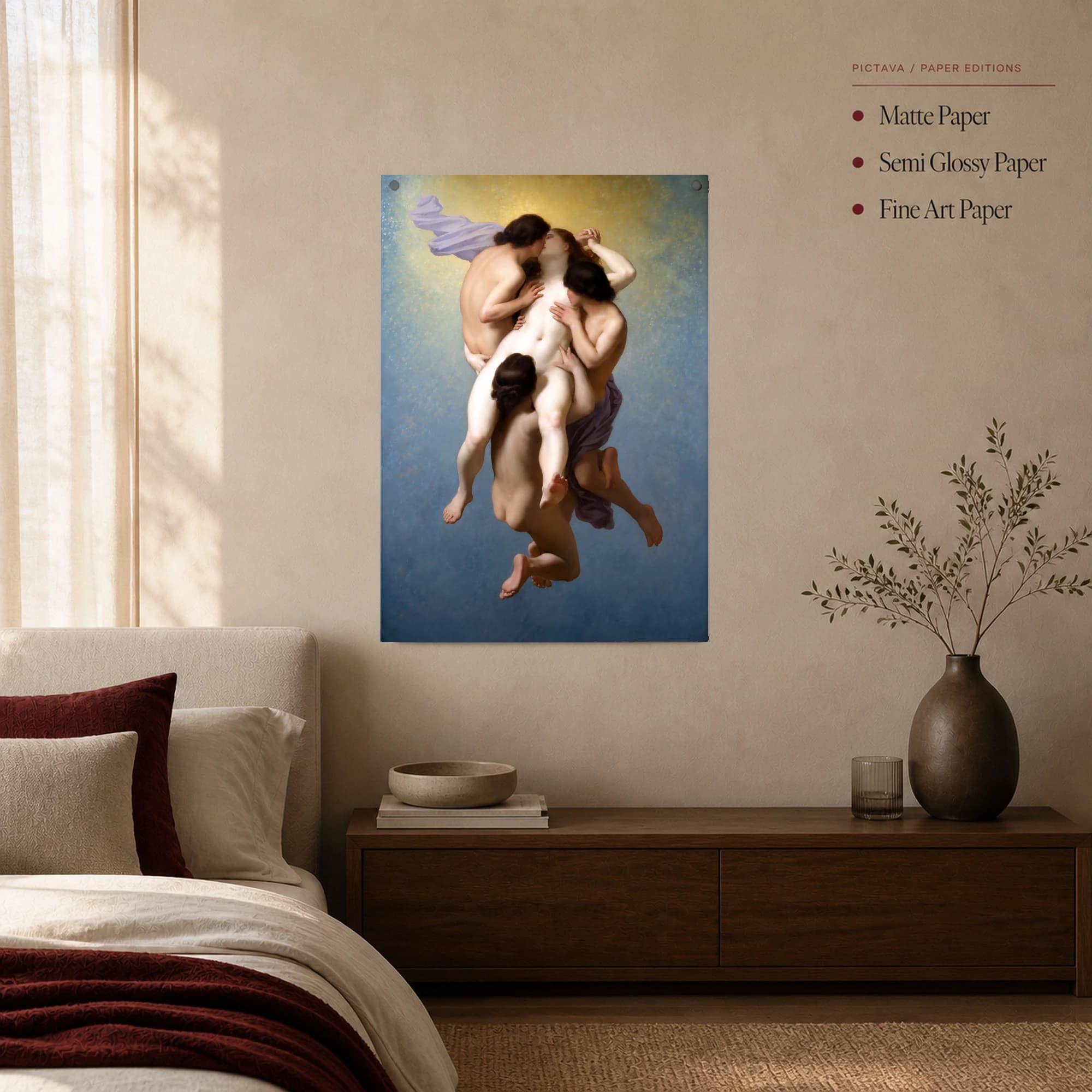 The Youth of Bacchus Classical Mythology Canvas Print, view 3