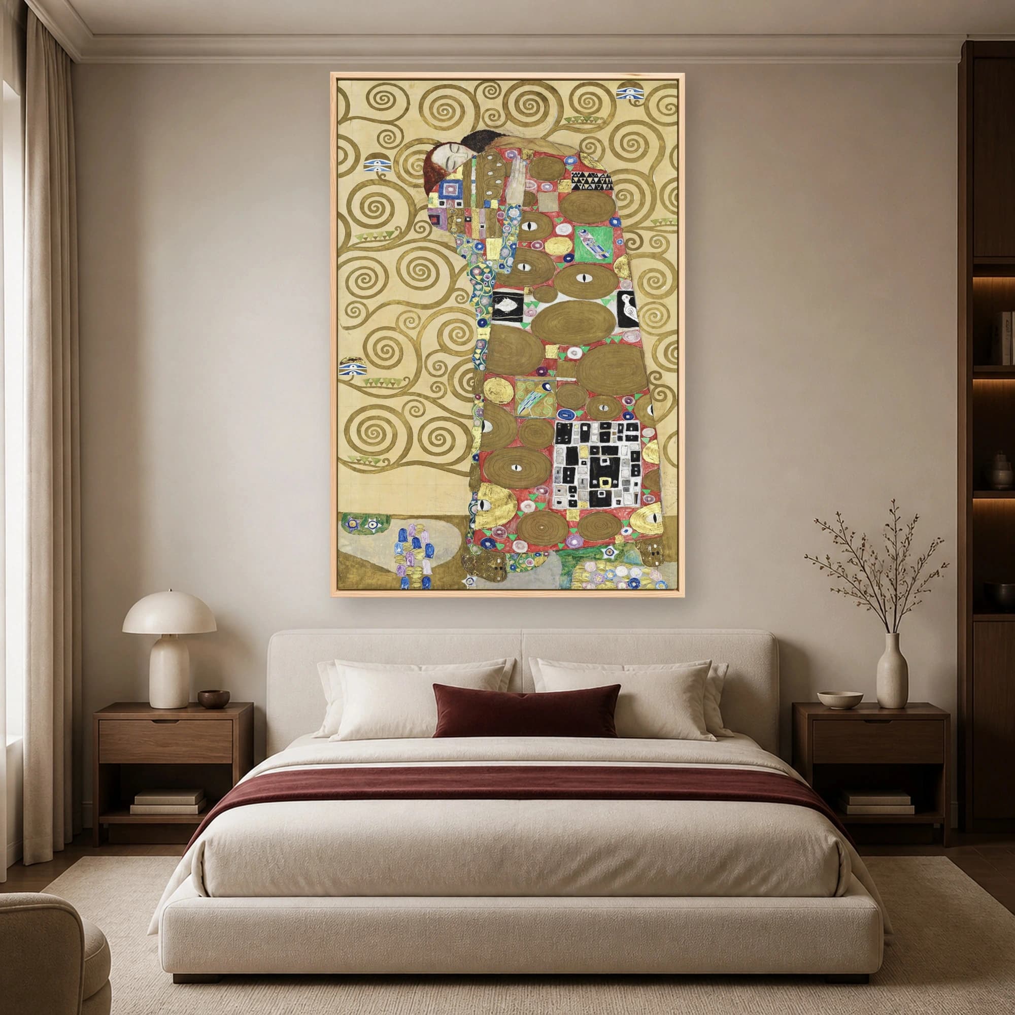 Gustav Klimt Expectation Study Fine Art Print, view 5