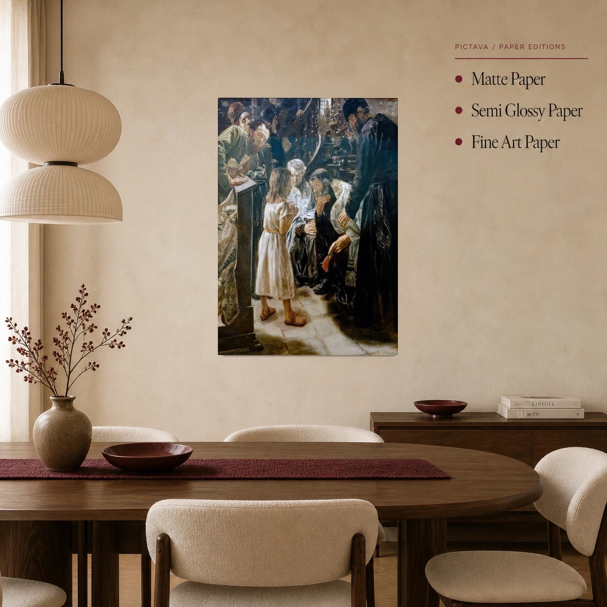 Christ Among the Doctors – Classic Fine Art Print, view 2