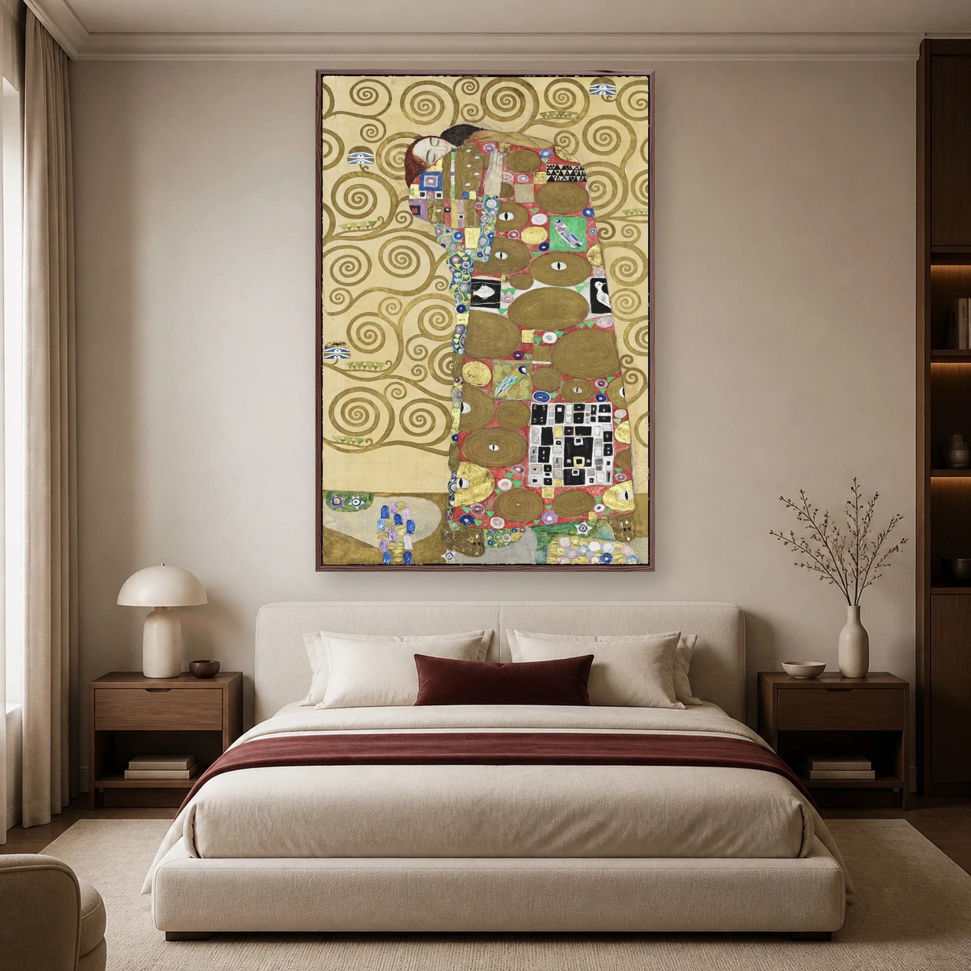 Gustav Klimt Expectation Study Fine Art Print, view 4