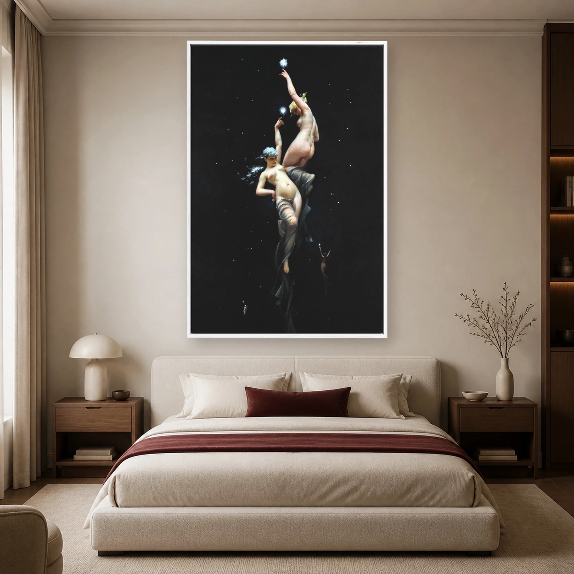 The Spirit of the Summit Canvas Print - Cosmic Wall Art, view 3