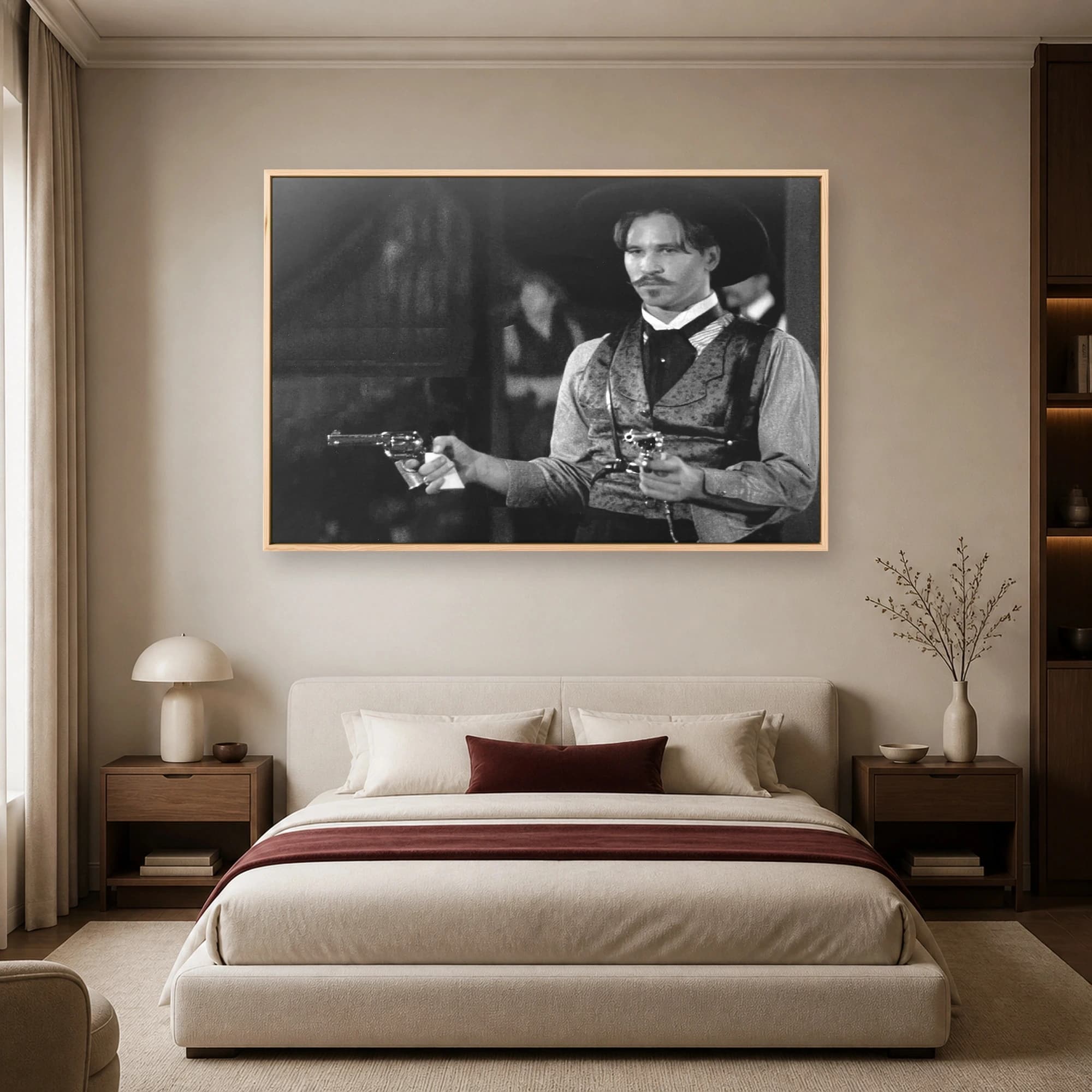 Doc Holliday Tombstone Movie Canvas Wall Art, view 5