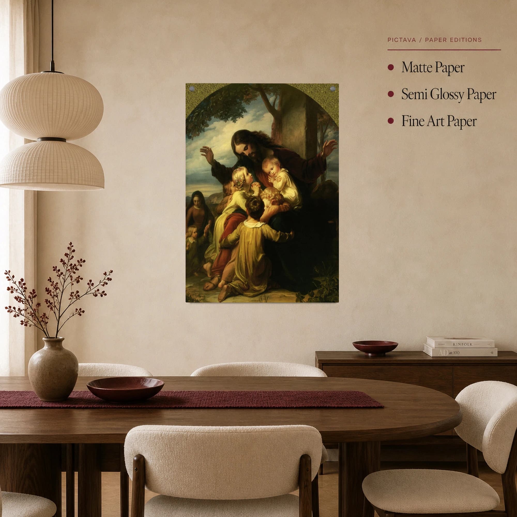 Suffer Little Children to Come Unto Me Canvas Print, view 3
