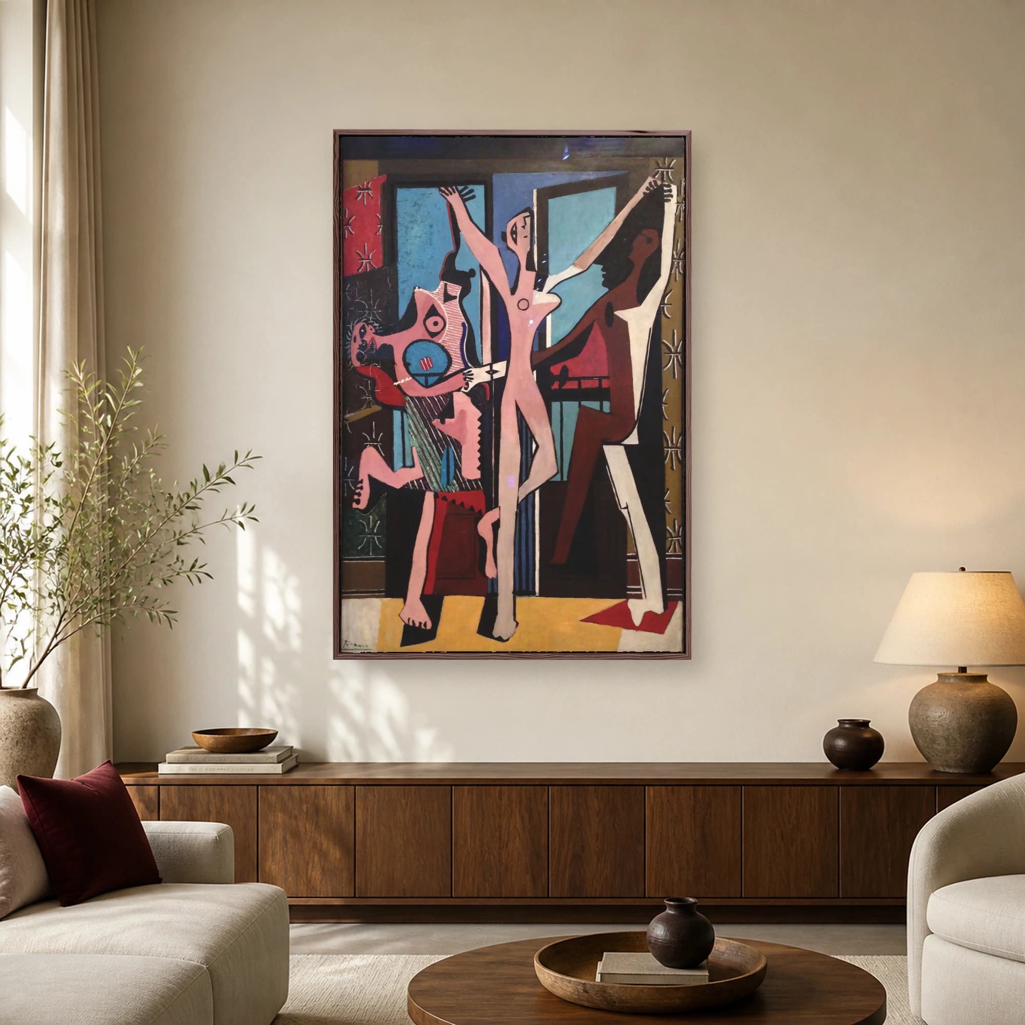 The Three Dancers Fine Art Print by Pablo Picasso, view 2