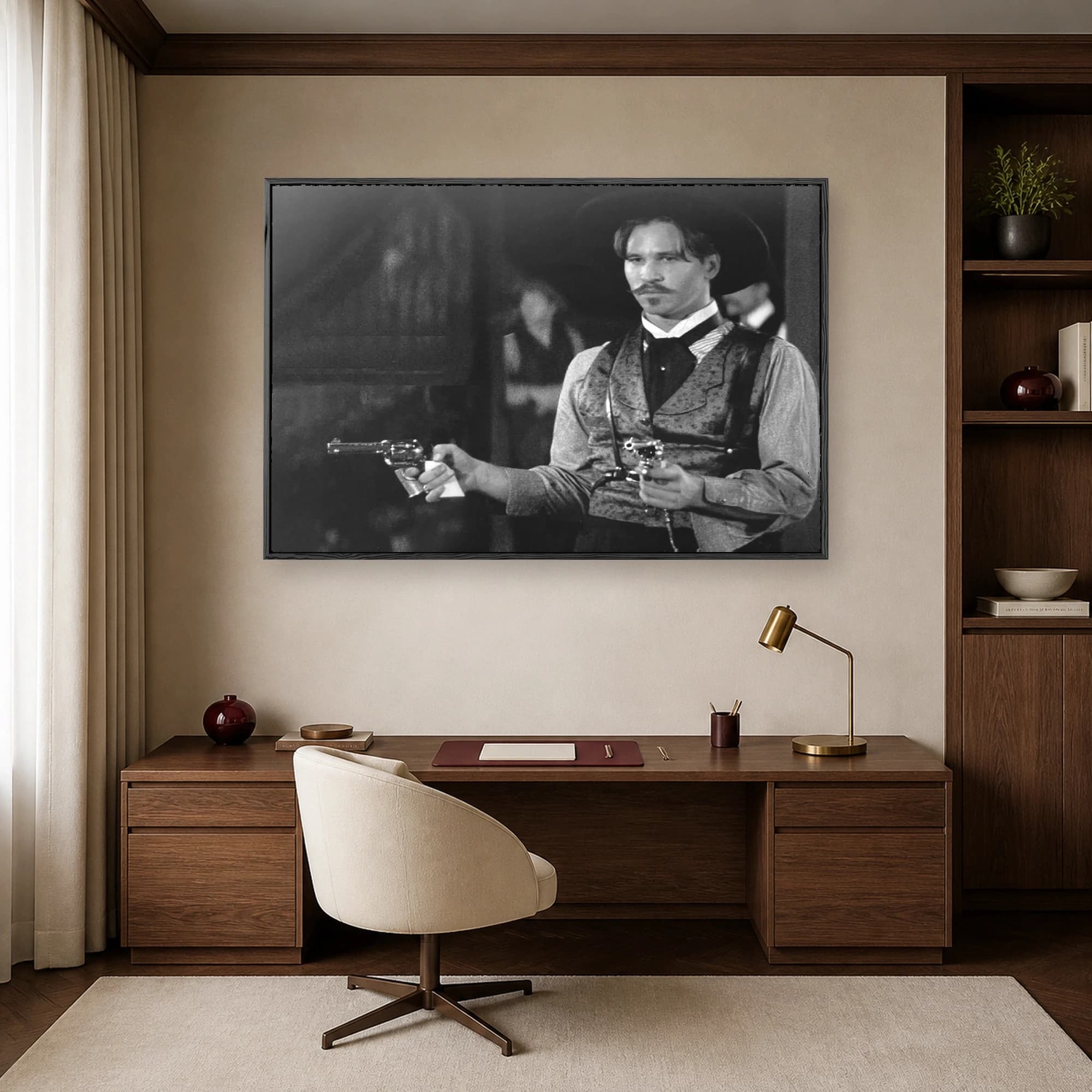 Doc Holliday Tombstone Movie Canvas Wall Art, view 6