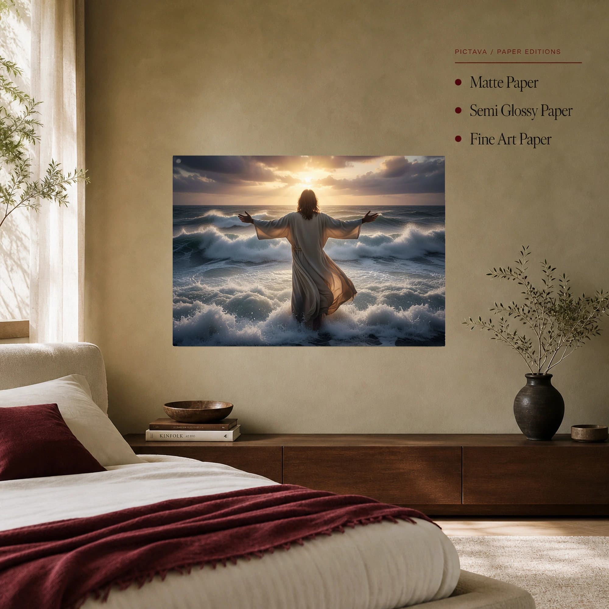 Calming Waves of Grace Canvas Print, view 8