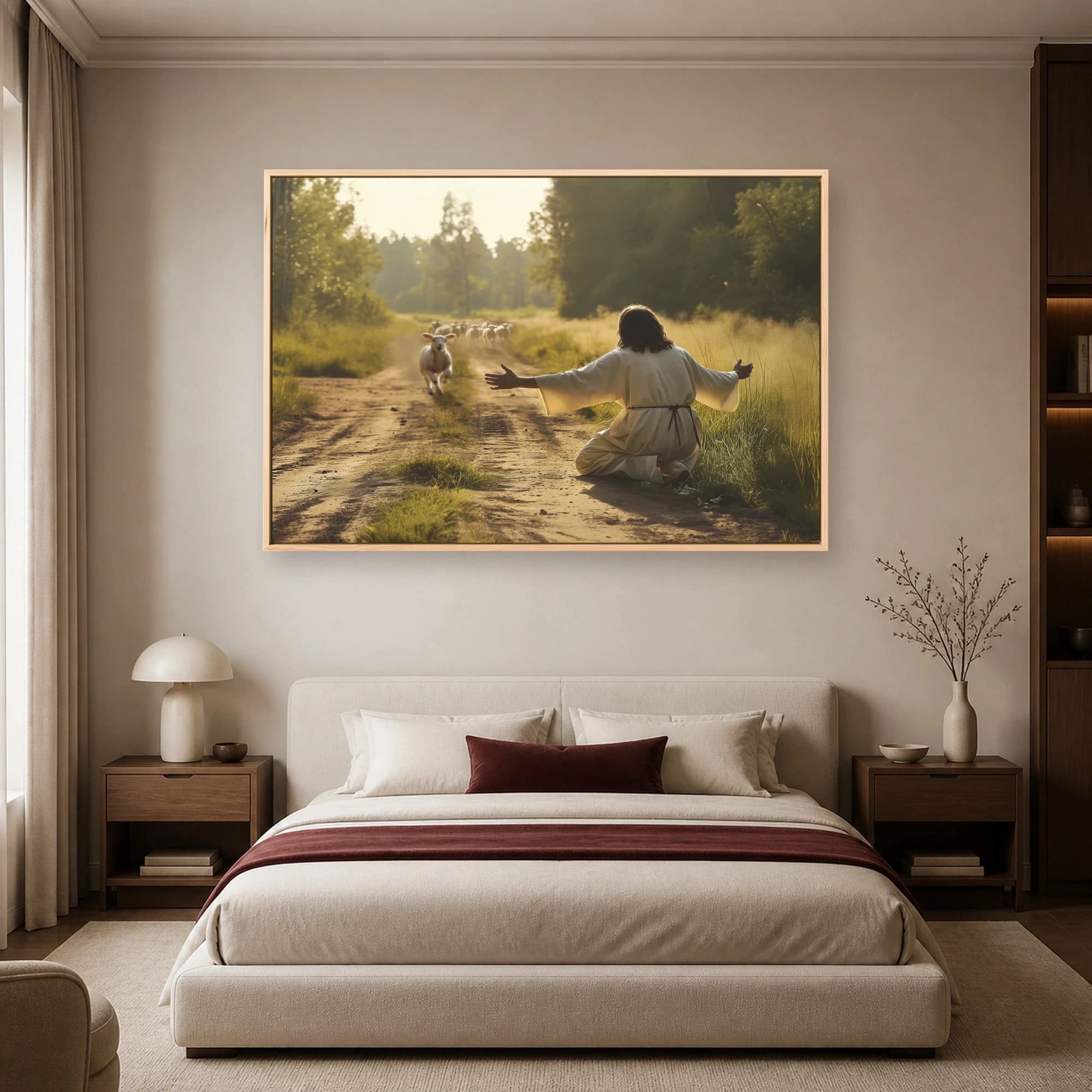 The Joyful Return Spiritual Canvas Print, view 6