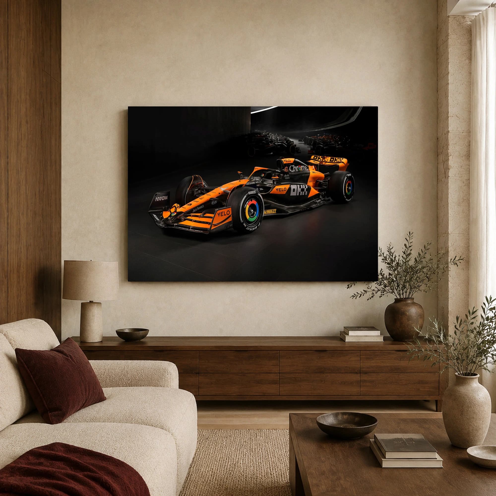 McLaren F1 Racing Car Studio Print, view 3