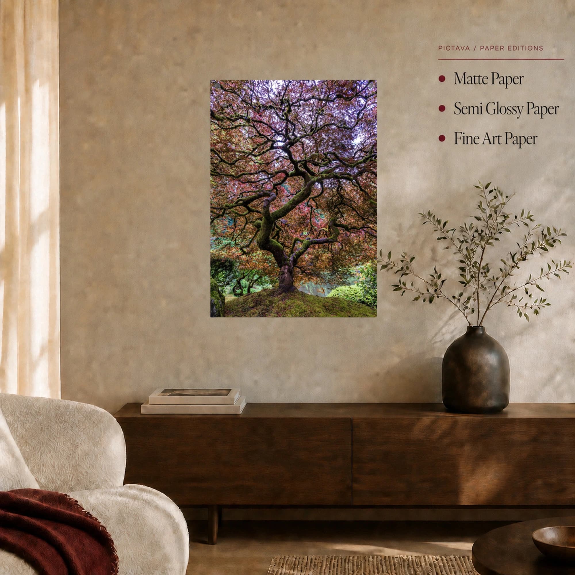 Japanese Maple Canopy Fine Art Photography Print, view 6