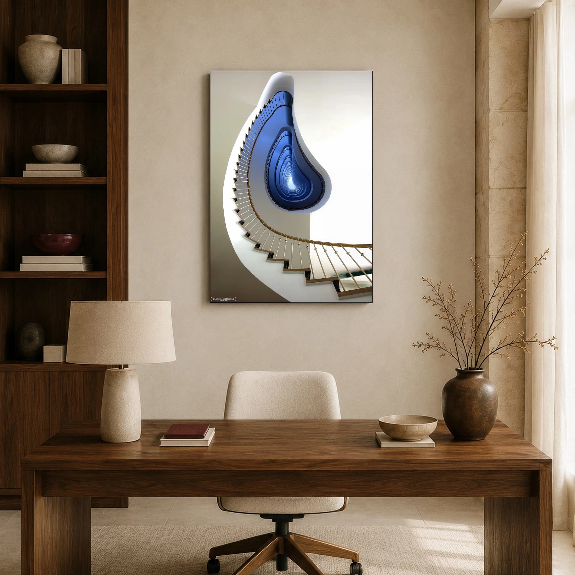 Infinite Staircase Architectural Wall Art, view 8