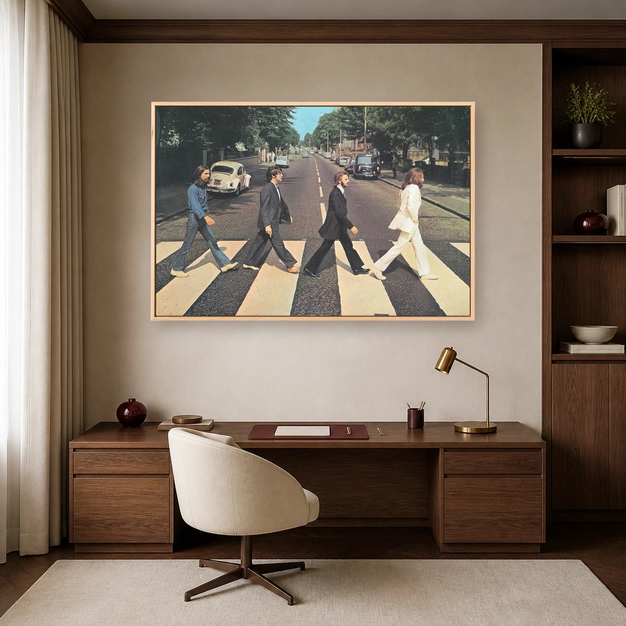 The Beatles Abbey Road Crossing Fine Art Print, view 6