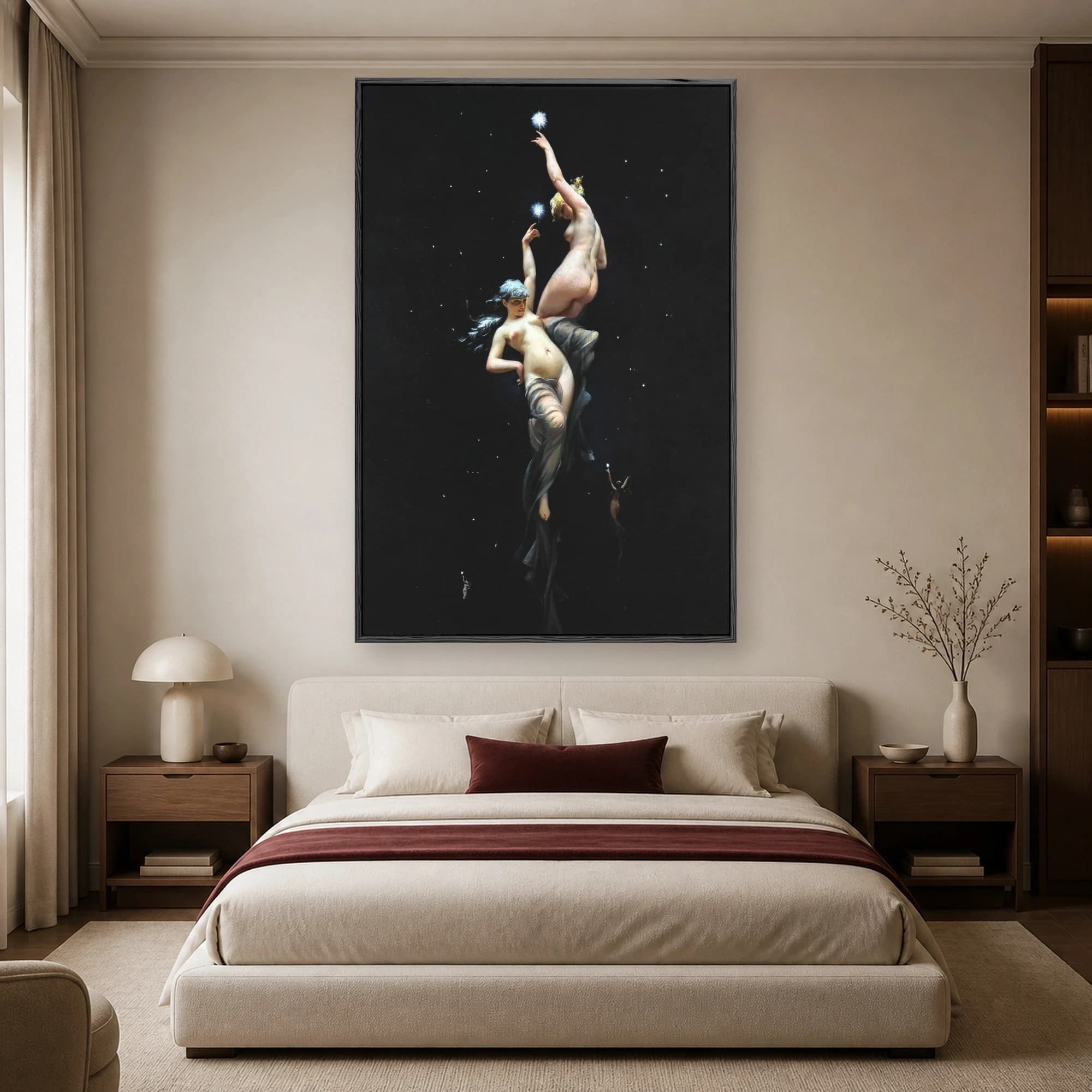 The Spirit of the Summit Canvas Print - Cosmic Wall Art, view 6