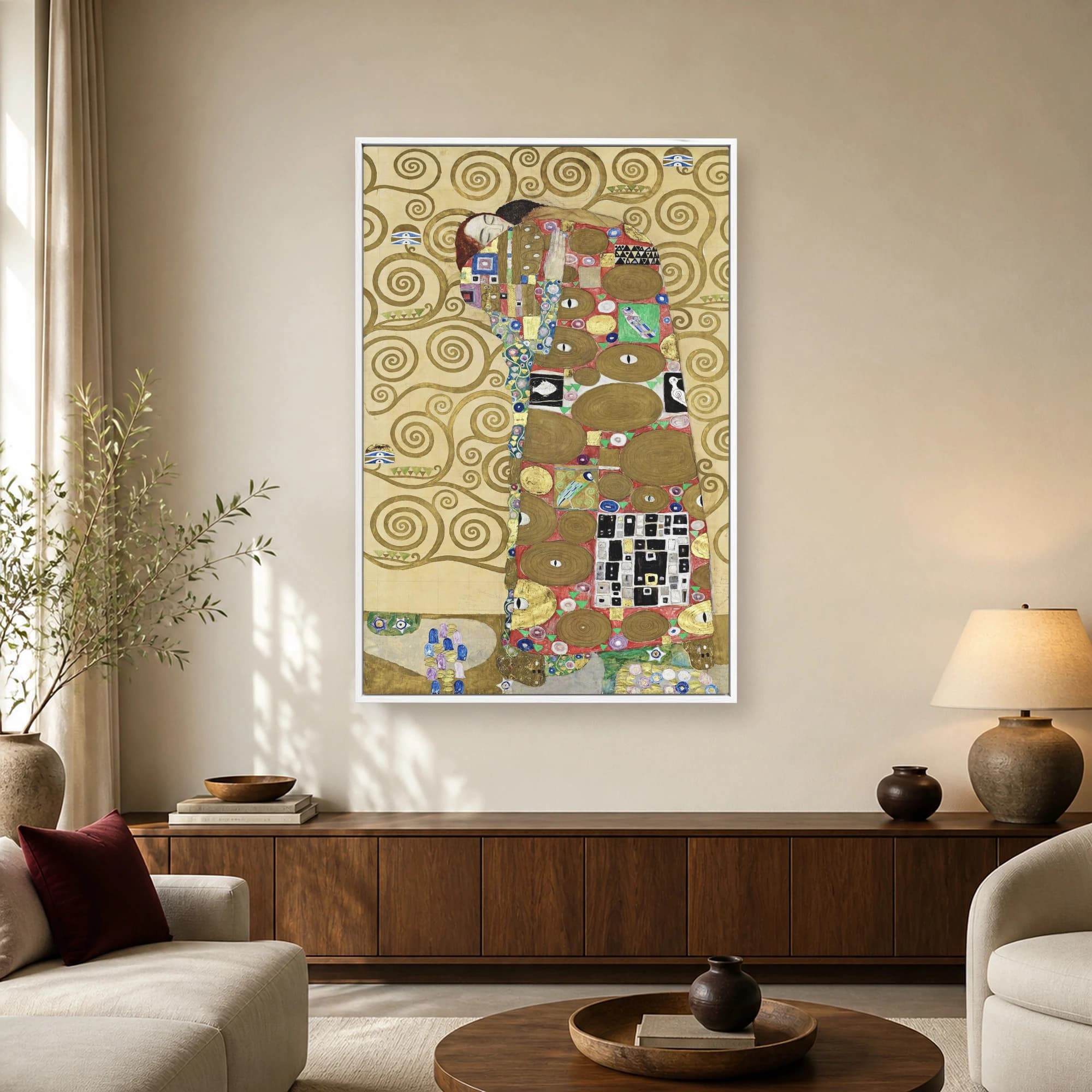 Gustav Klimt Expectation Study Fine Art Print, view 2